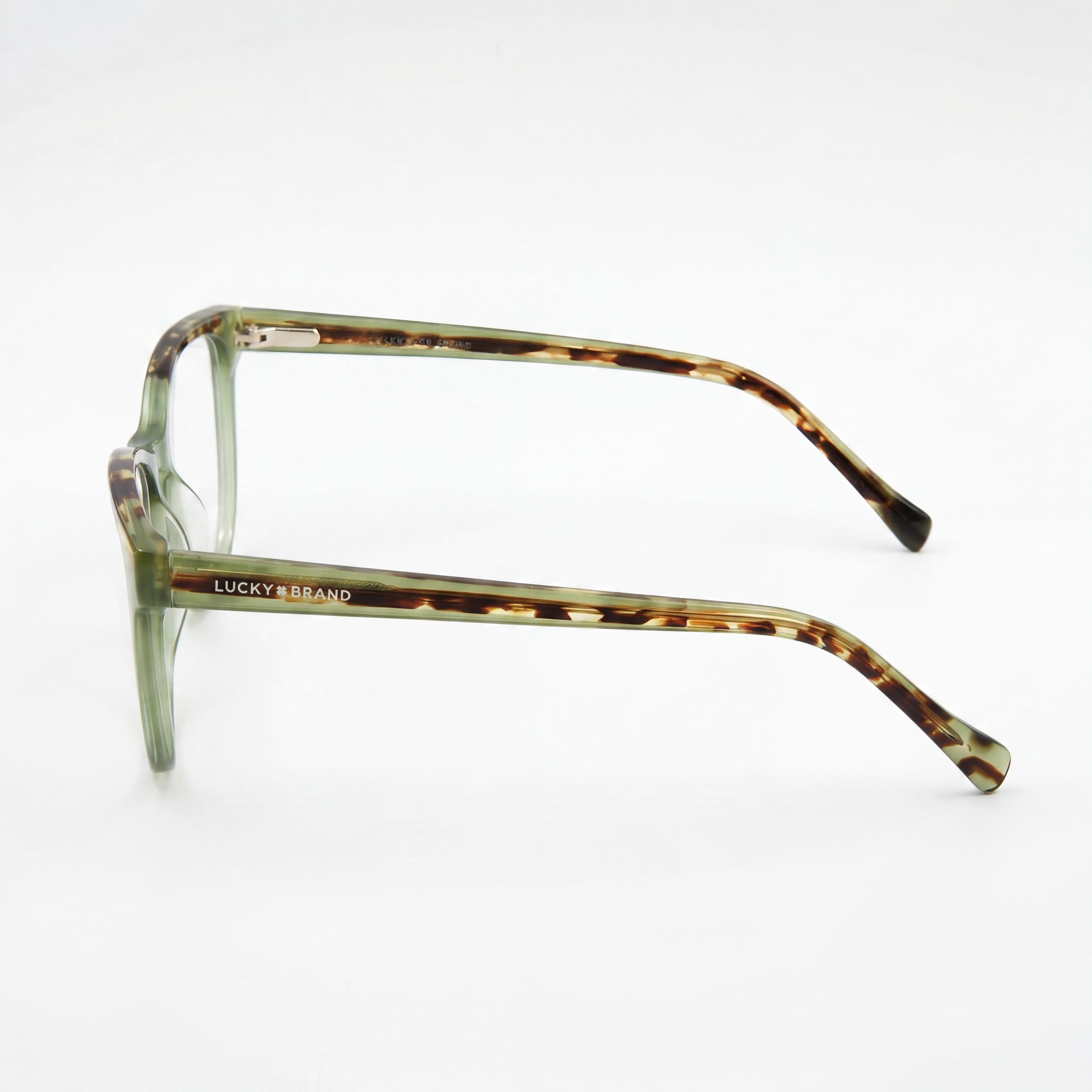 Lucky Brand D223 Gafas de sol para hombre con montura de plástico verde y lente polarizada de policarbonato, lente de 53 mm, puente de 17 mm, patilla de 140 mm, Photo 2