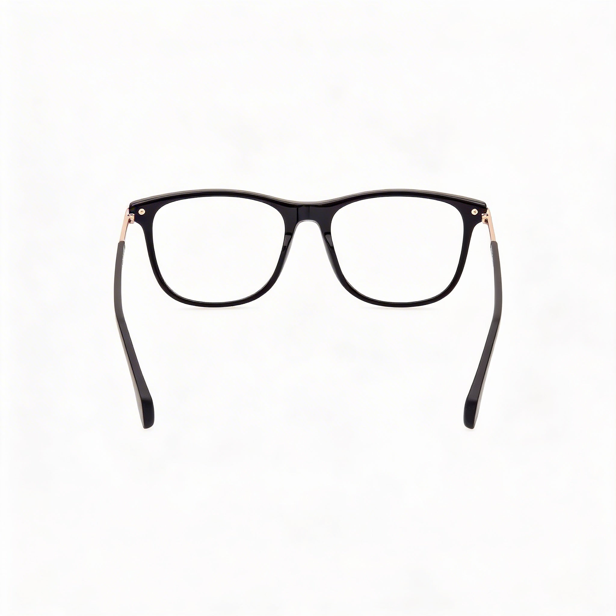 Gafas de sol Adidas Originals Navigator de plástico negro brillante y negro mate para hombre con lentes transparentes de demostración, aptas para prescripción médica - 52 mm, Photo 3