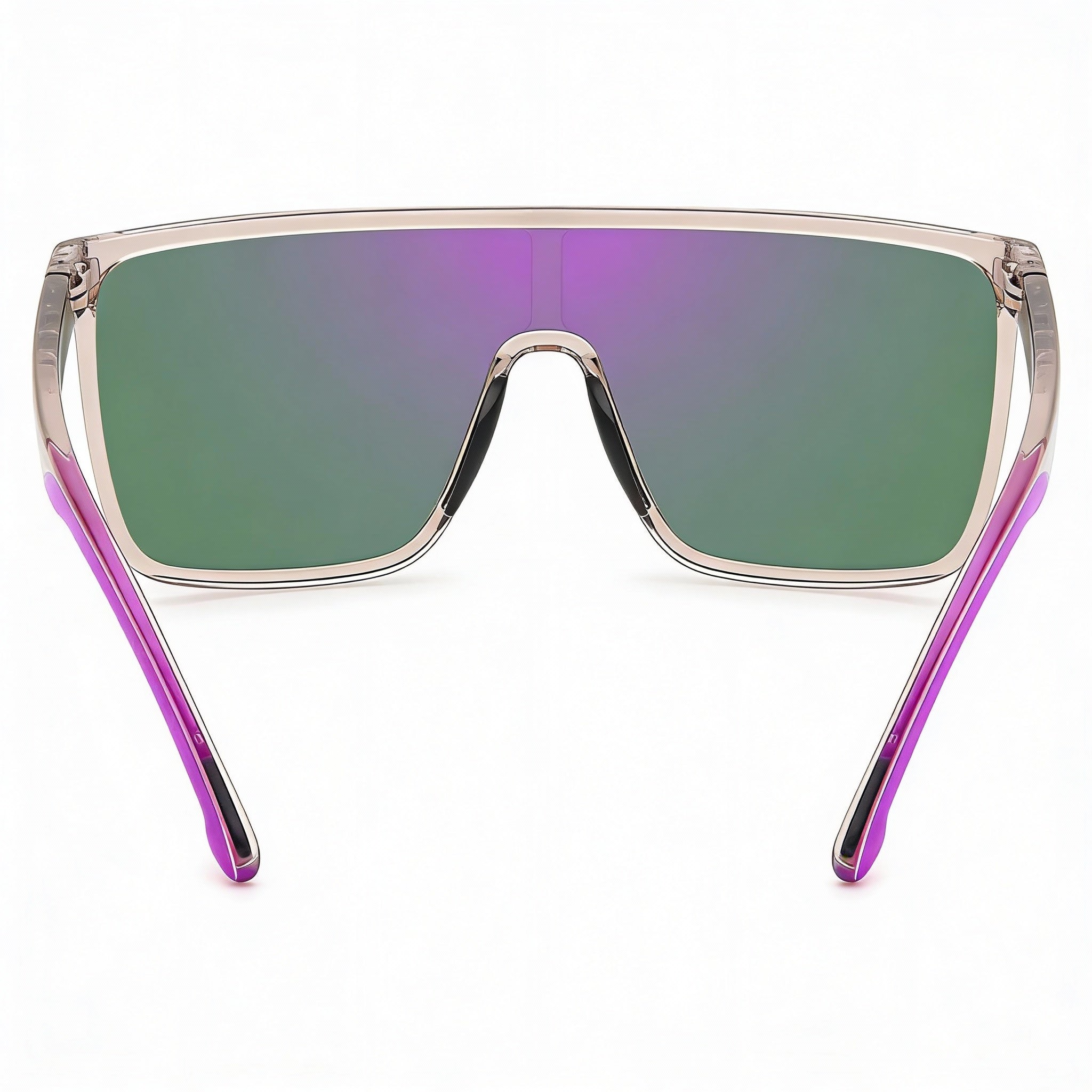 Gafas de sol Carrera Modern Unisex Nude Purple Mask con elastómeros termoplásticos y protección UV de 99 mm, Photo 2