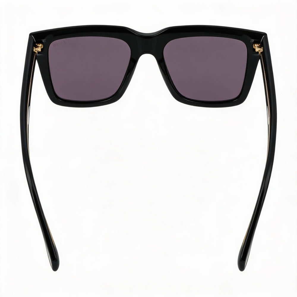 GIORGIO ARMANI Contemporary Black BIO-ACETATE Frame Unisex UV Protection Sunglasses 53mm