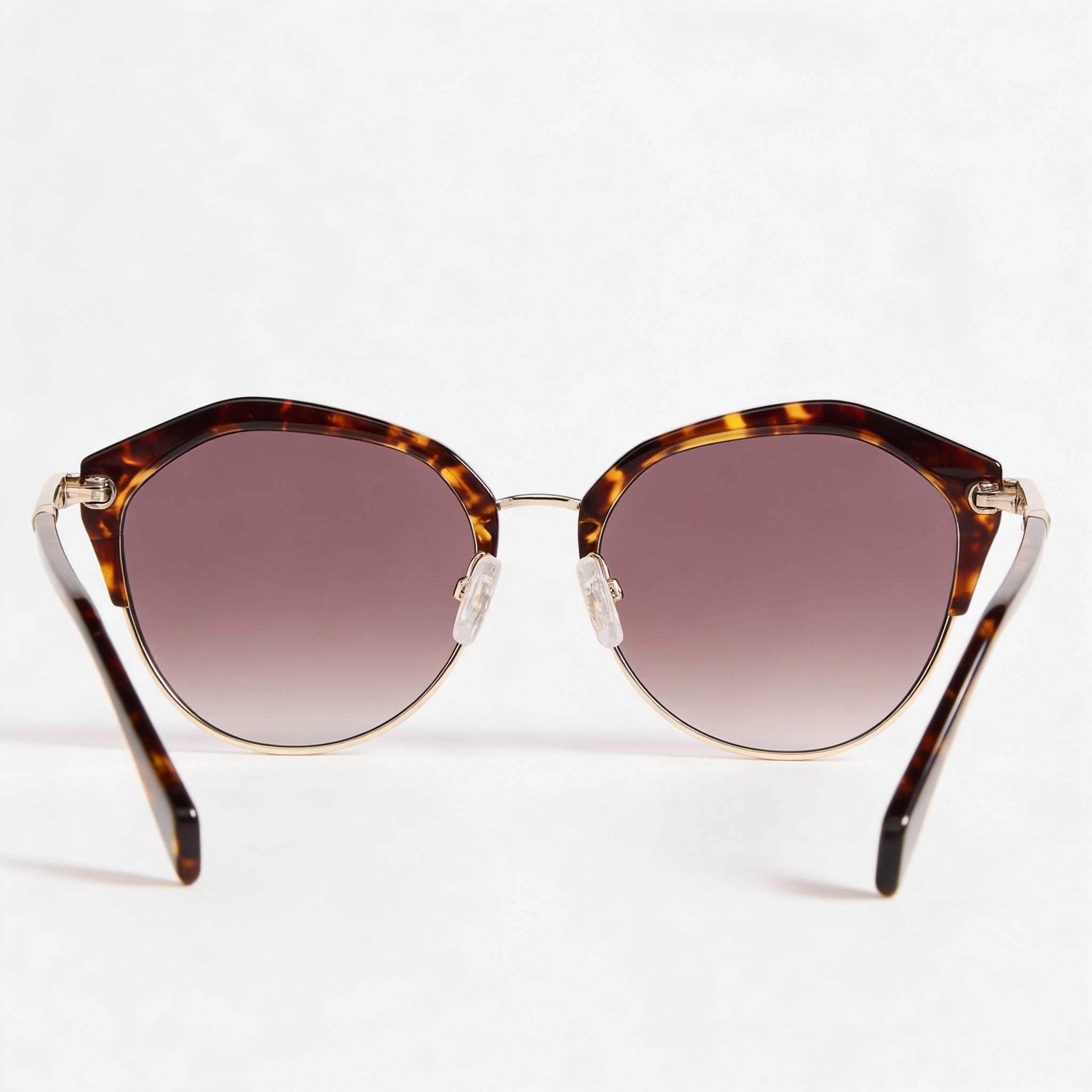 Gafas de sol Rag & Bone Modern Heritage de acero inoxidable color rosa habano para mujer de 55 mm, Photo 4