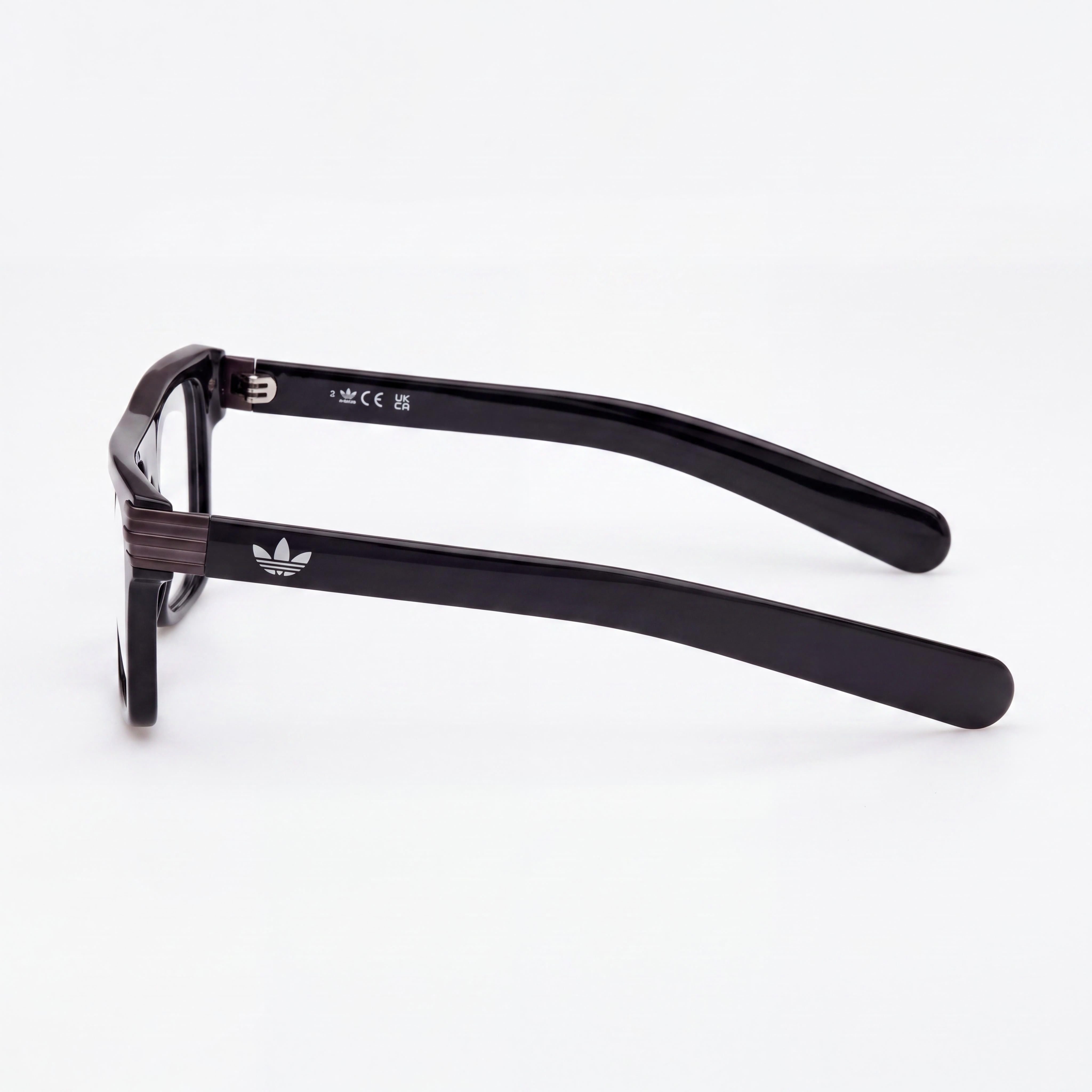 Gafas adidas Originals Or5103 de Plástico para Hombre con Lentes de Policarbonato Transparente Negro Brillante 53-17-145, Photo 2