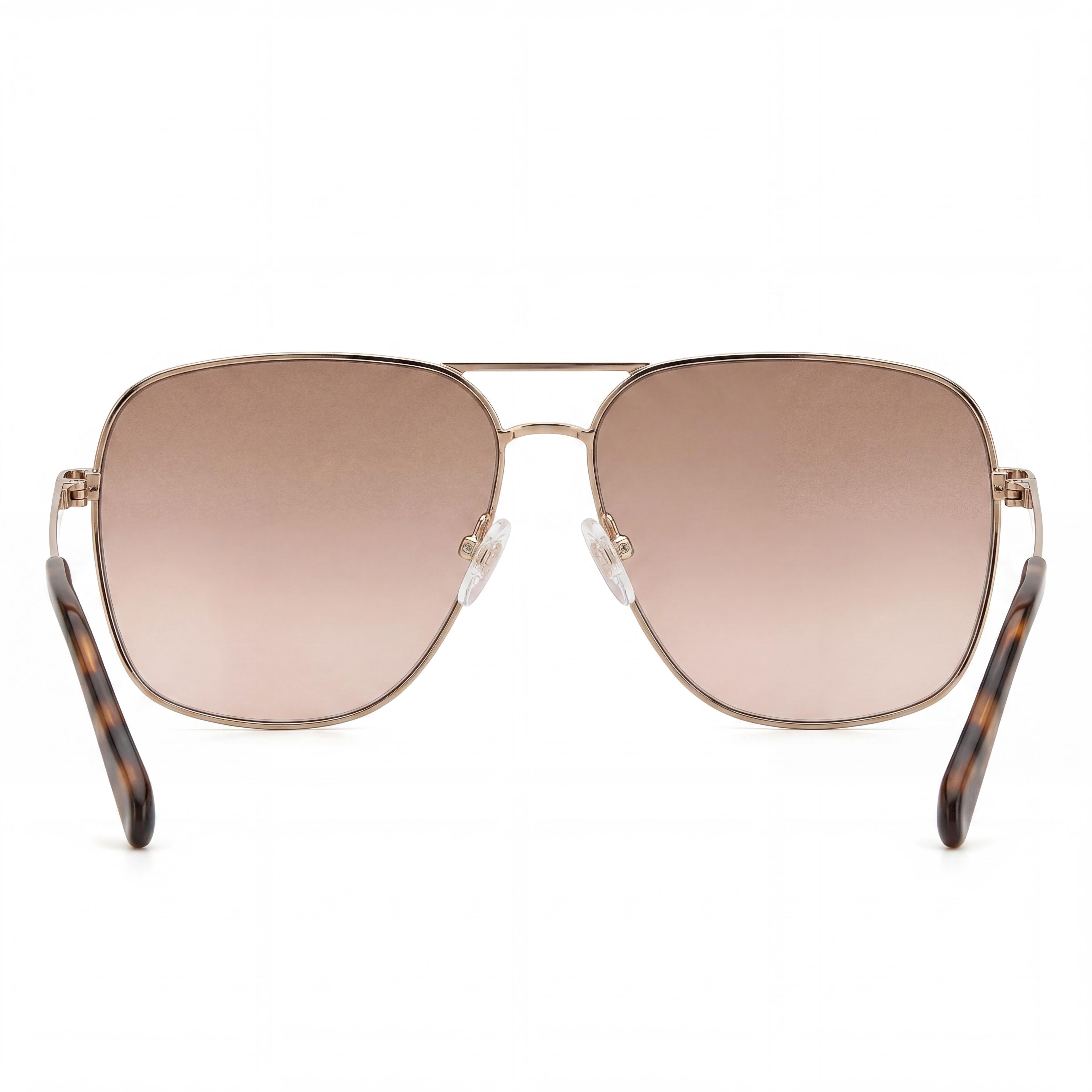 Gafas de sol Fossil Fos 3154/G/S para mujer, rojo, dorado, acero inoxidable, con efecto sombreado en marrón y rosa, 61 mm, Photo 4