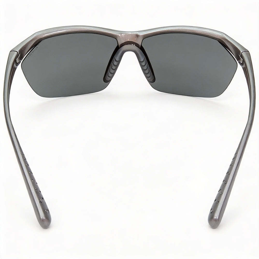 Gafas de sol Nike Wayfarers Fade Graphite para mujer, con montura de plástico, lentes intercambiables, color gris, no polarizadas y protección UV