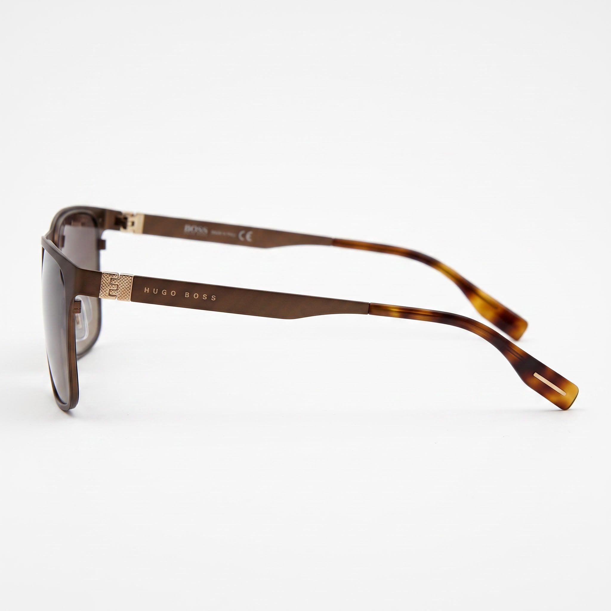 David Beckham Db 1018 Gafas de sol modernas para hombre con montura de acetato y lentes verdes de policarbonato 47-20-145 mm, Photo 3