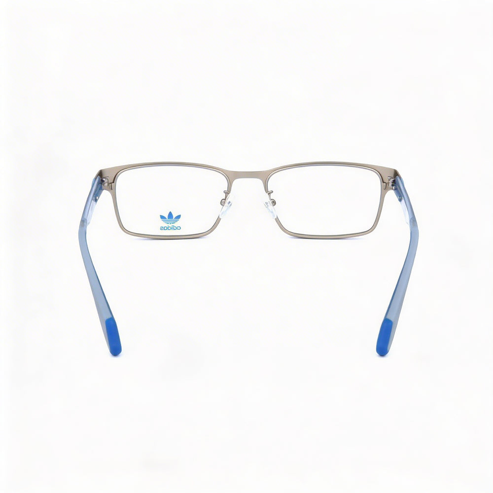 Gafas adidas Originals casuales para hombre, armazón metálico en color Paladio Mate, con micas de policarbonato, 52 mm