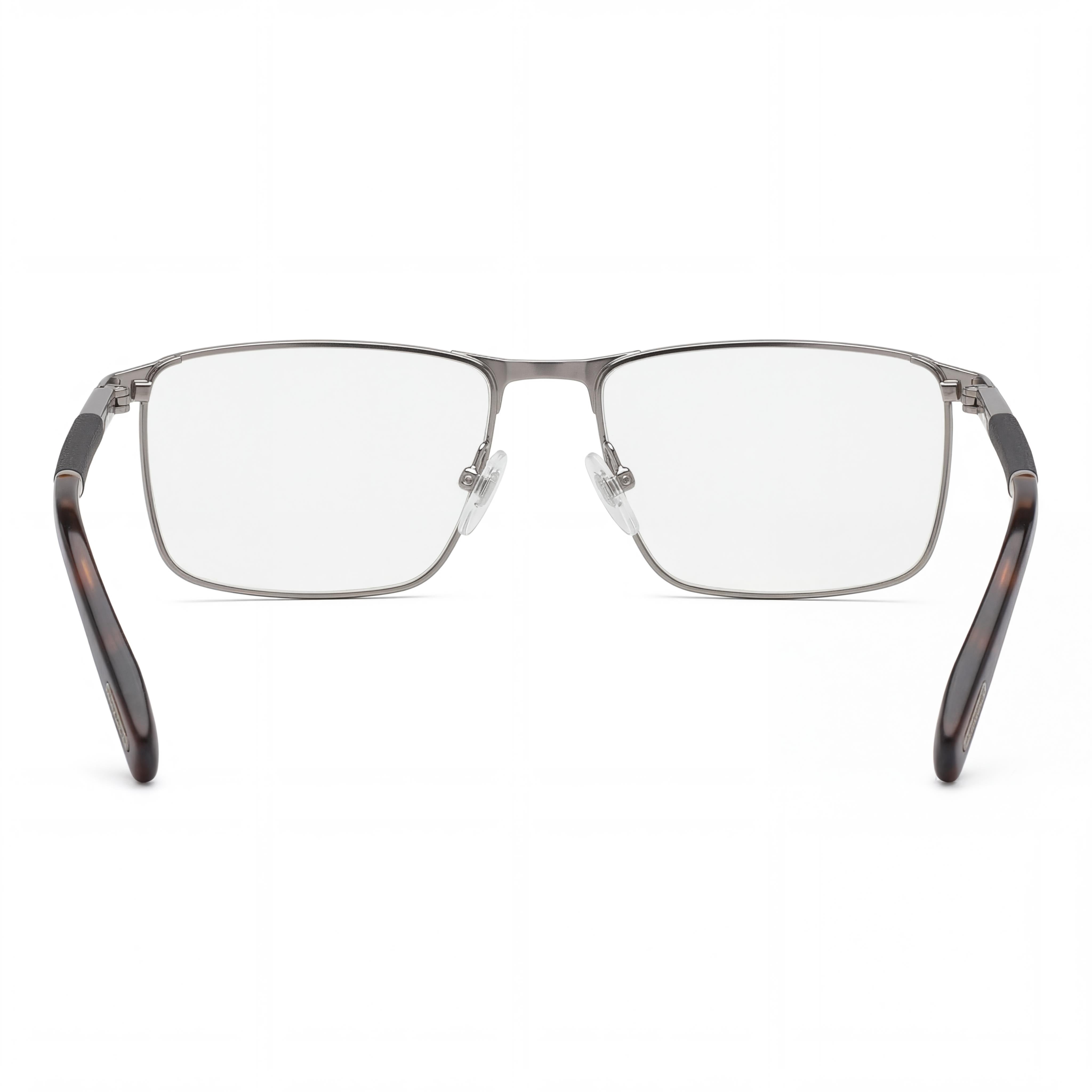 Chopard Modern Men's Square Optical Frames, Shiny Ruthenium, Prescription Ready, Size 58-16-145, Photo 4