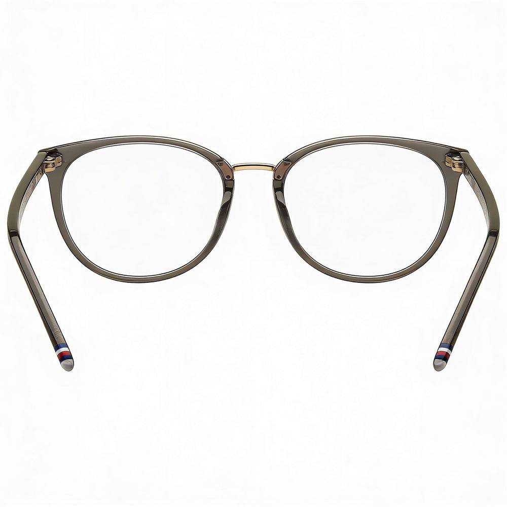 Tommy Hilfiger Classic Unisex Grey Magnesium Frame Eyewear, 50mm Lens Width, 18mm Bridge, 145mm Temple Length