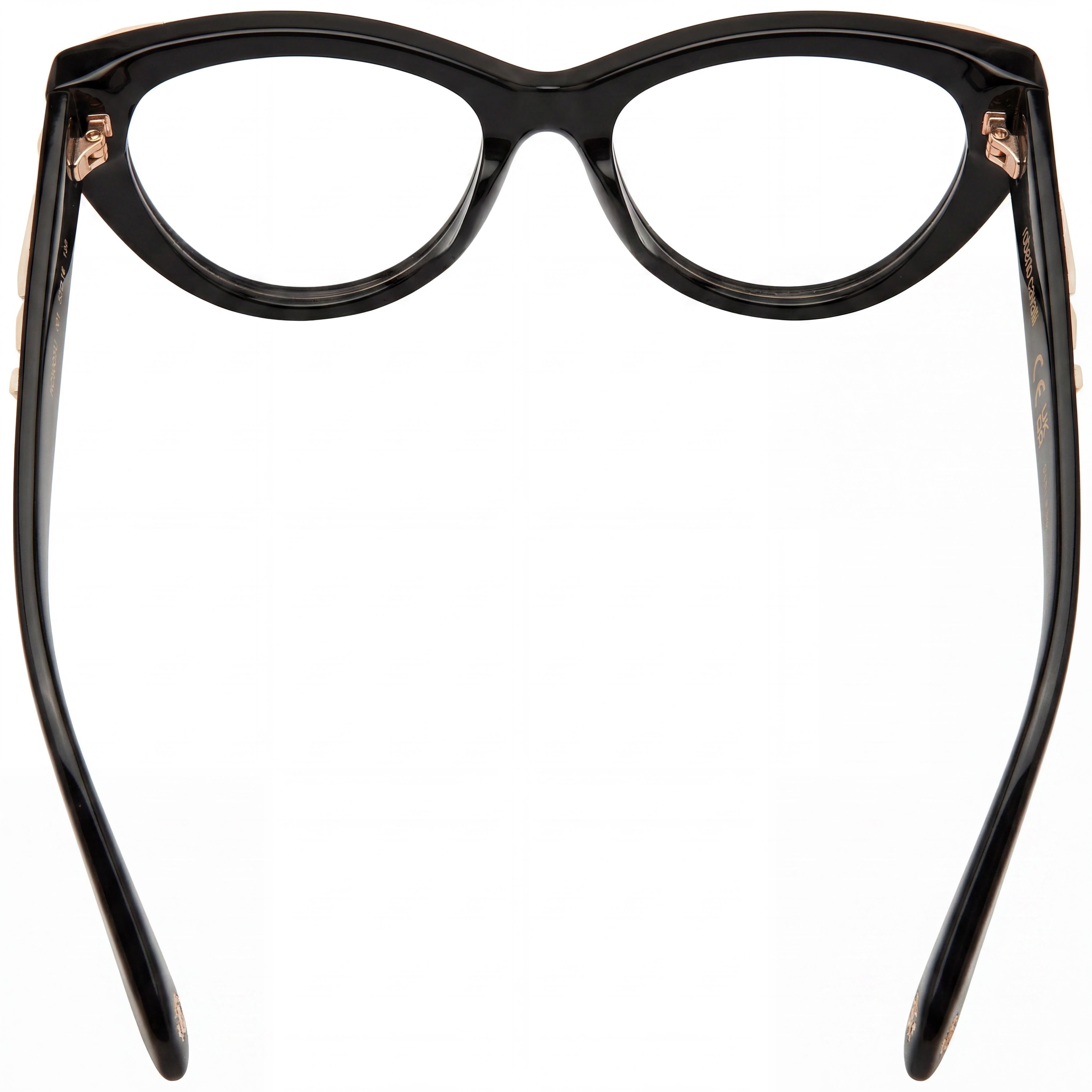 ROBERTO CAVALLI Unisex Women's Reading Glasses Acetate Dark Havana Frame White Lenses 50-18-135mm, Photo 4