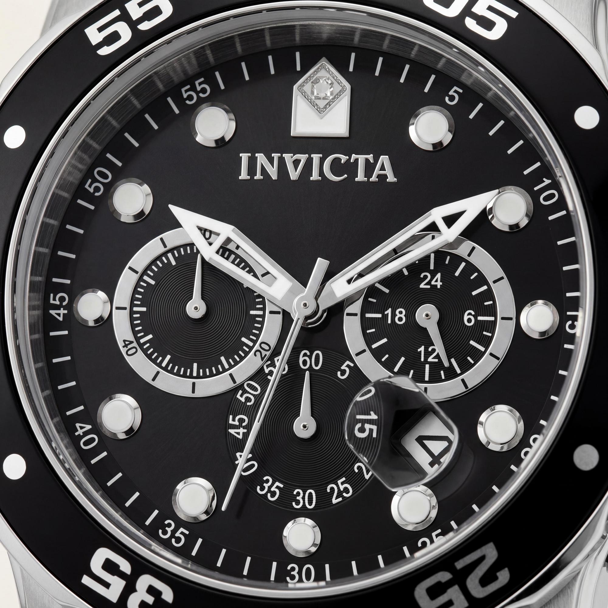 Reloj cronógrafo de cuarzo Invicta Pro Diver - SCUBA 49829 para hombre, de acero inoxidable y esfera negra de 48 mm., Photo 2