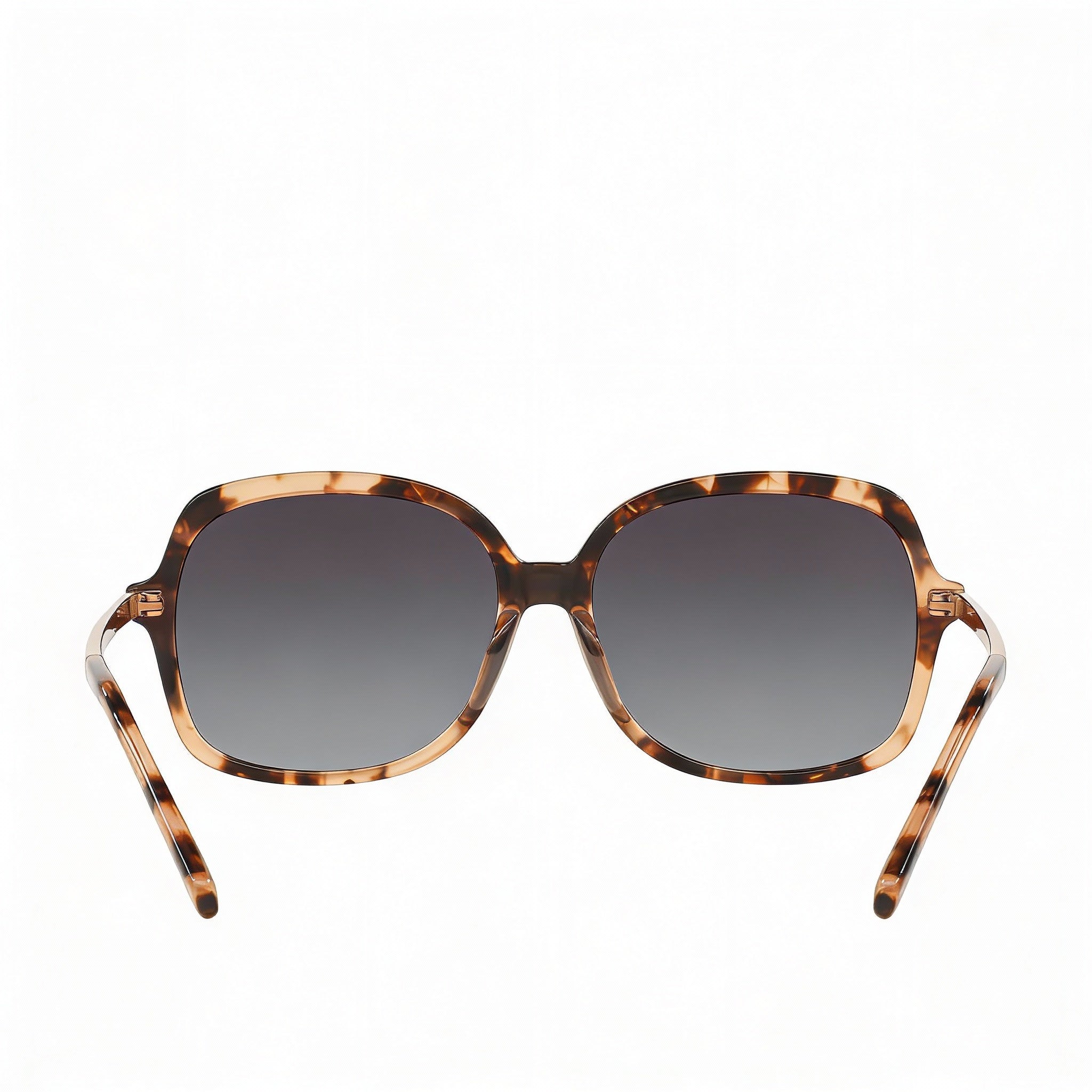 Michael Kors ADRIANNA II 316213 57 Women's Pink Tortoise Light Grey Gradient Non-Polarized UV Sunglasses, Photo 3