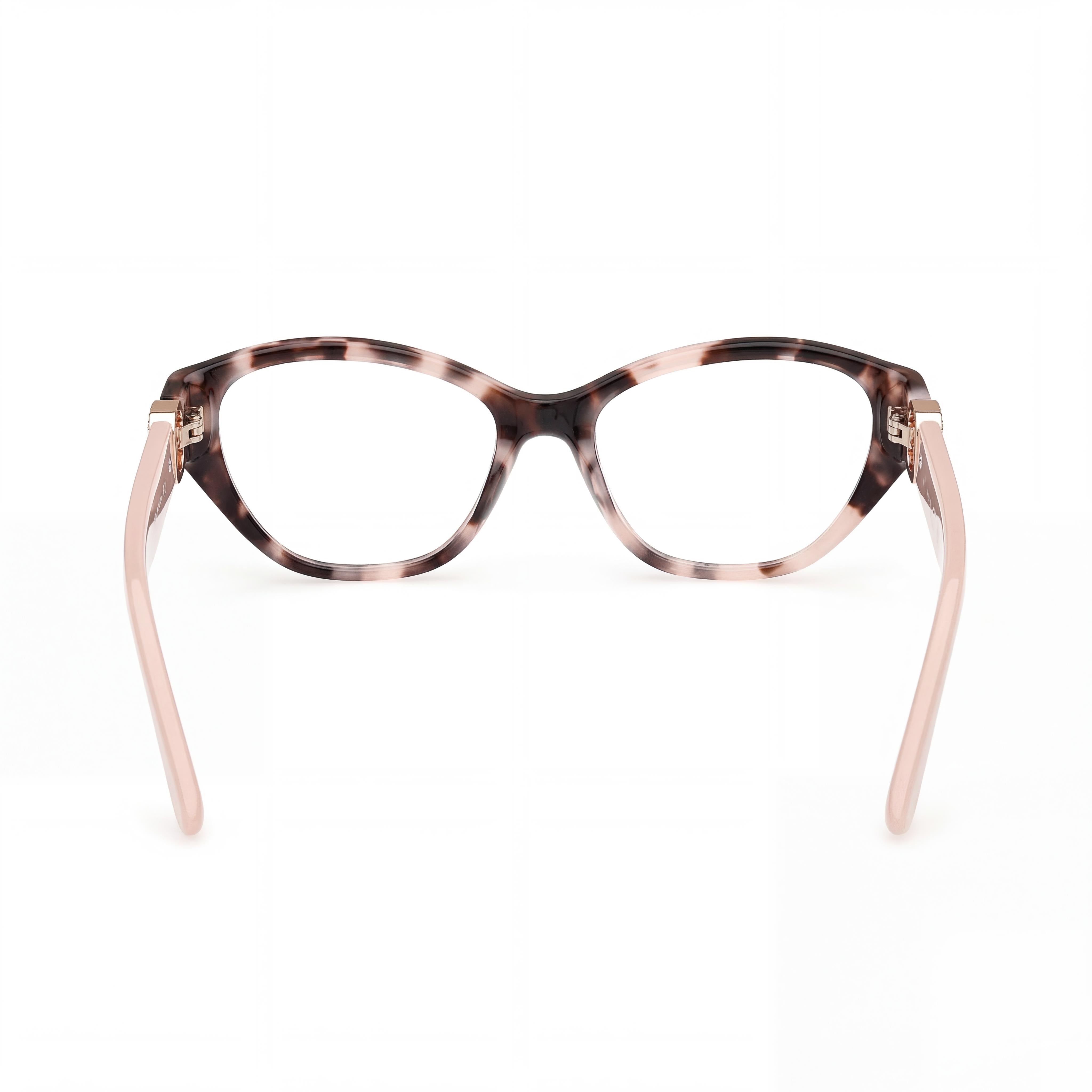 GUESS Gu50119 Model Women's Havana Light Pink Plastic Frame Eyewear, 51mm Lens Width, Photo 4