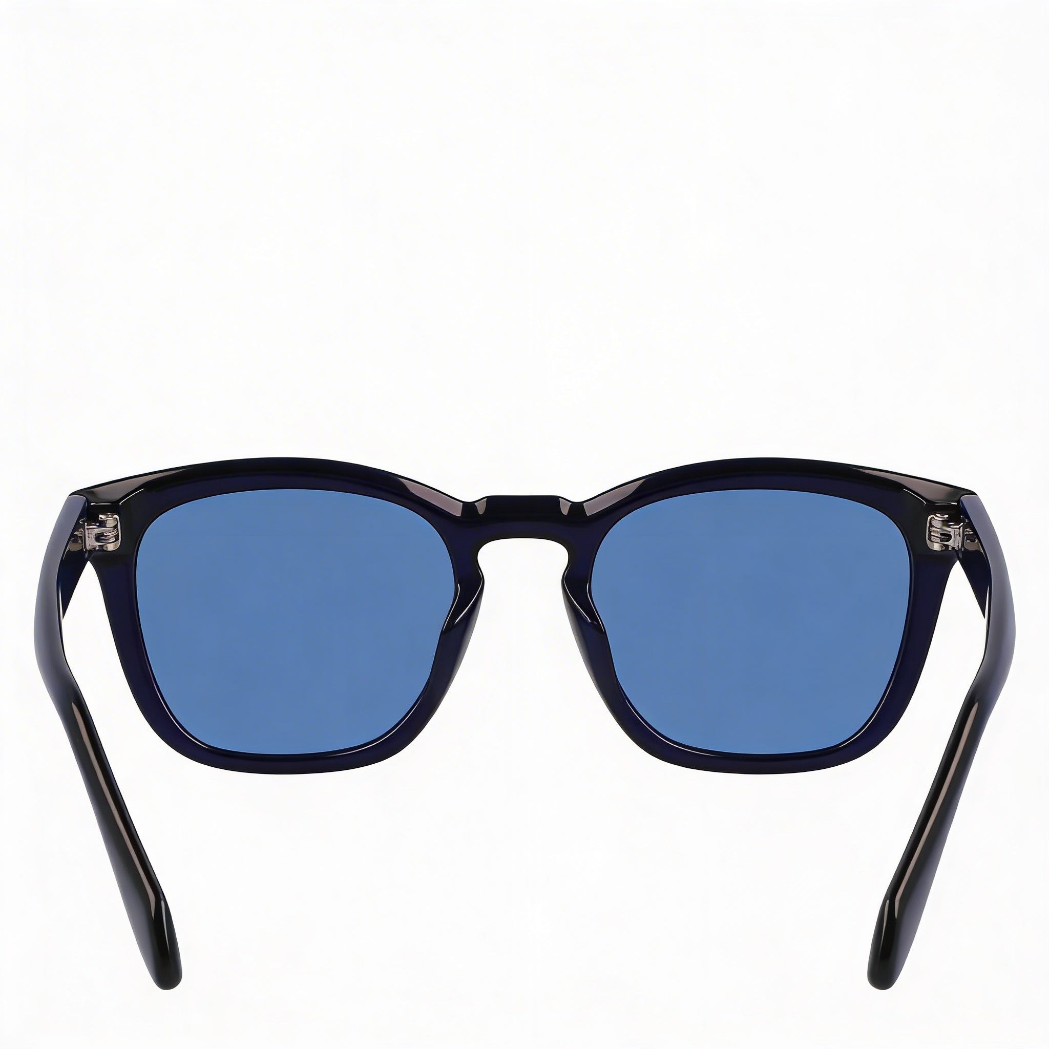 Gafas de sol rectangulares Ferragamo para hombre, modelo Sf2040se, montura de titanio azul transparente, protección UV 400, medida 50-21-145, Photo 3