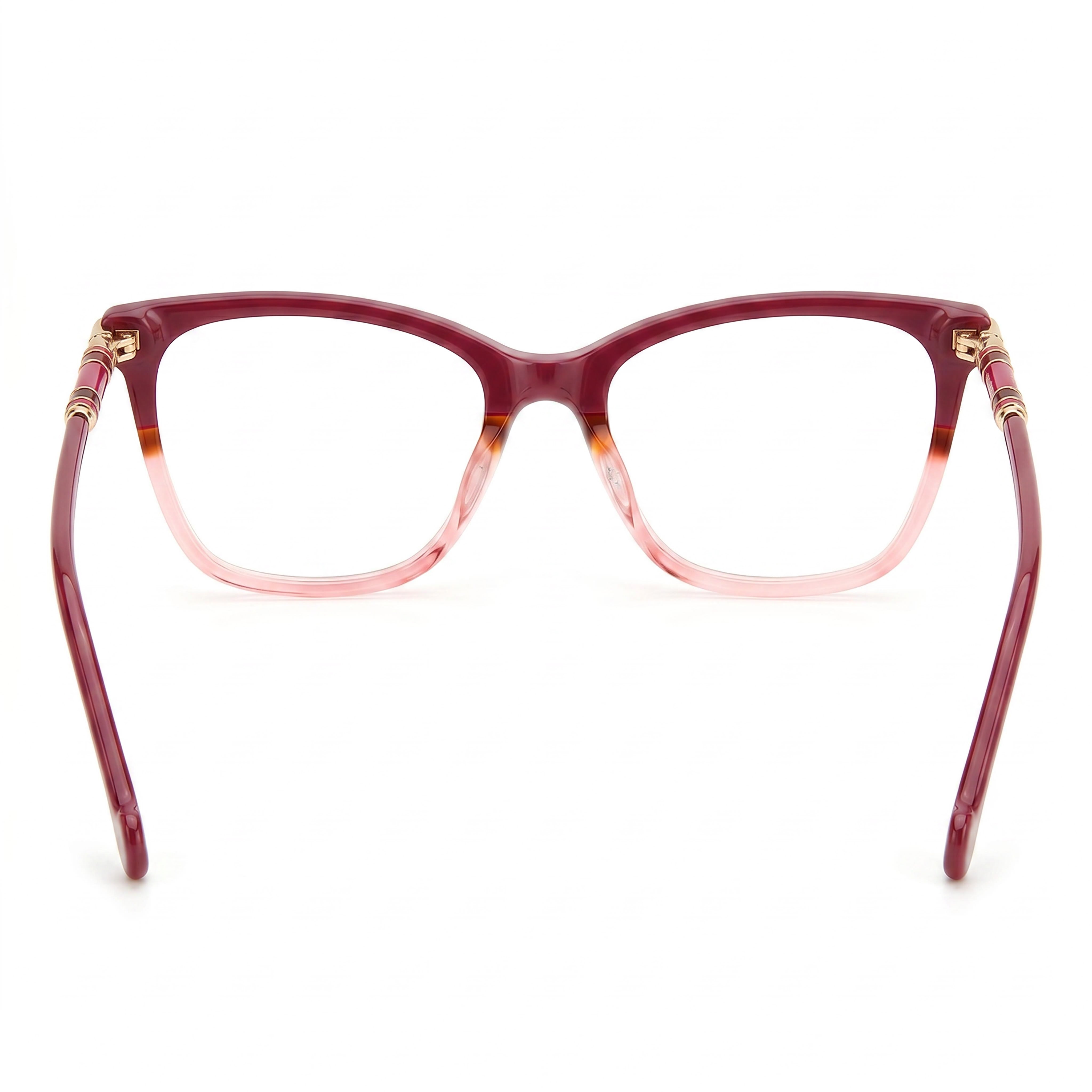 Carolina Herrera Modern Women's Cat Eye Acetate Frame Optical Eyeglasses Cherry Havana 53mm, Photo 3