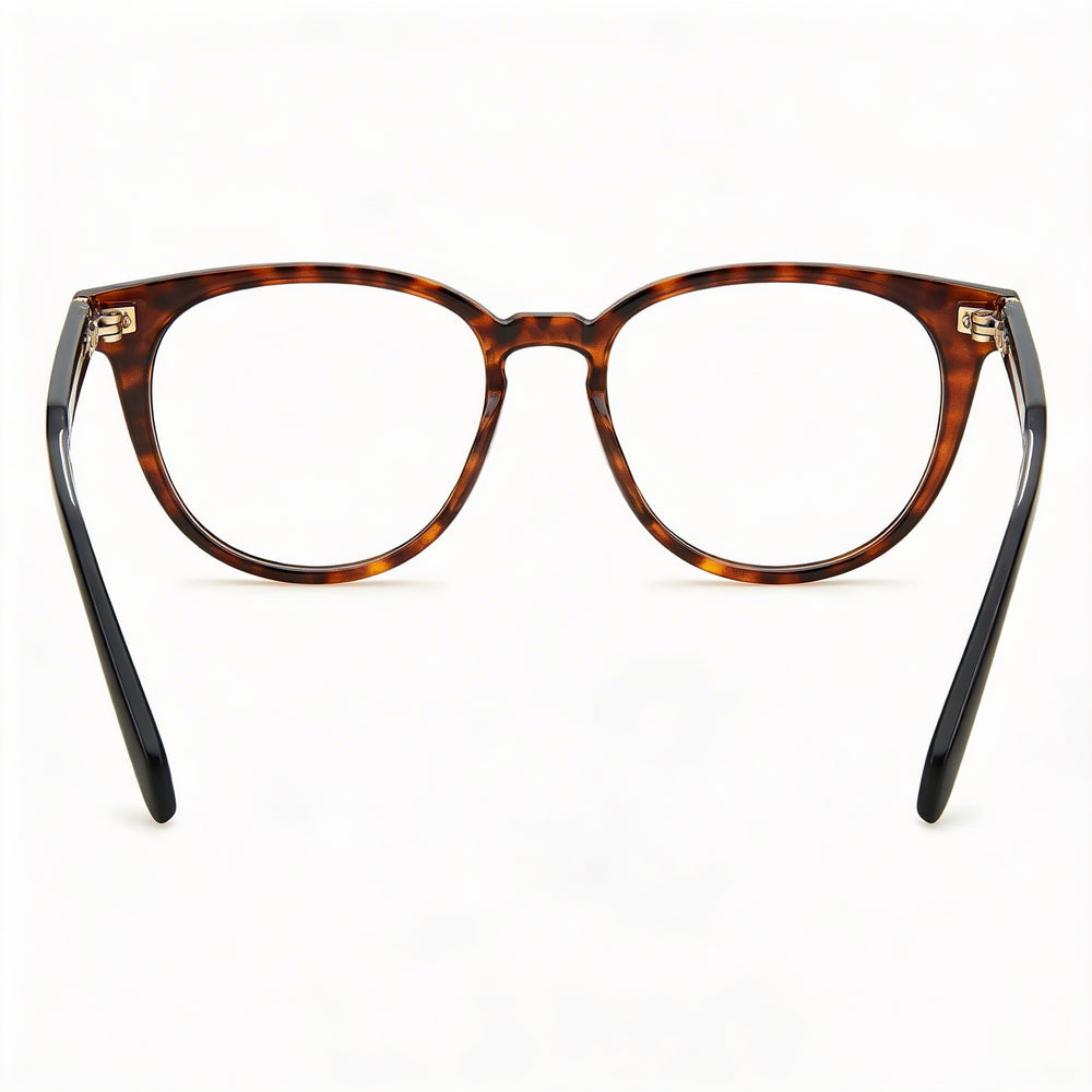 Polaroid Pld D445 Men's Havana Injected Frame with Havana Non-Polarized Polycarbonate Lenses Eyeglasses 50mm
