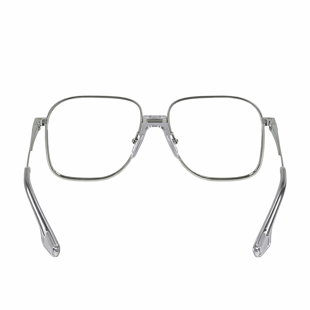 Victoria Beckham Modern Women's Silver Metal Frame Glasses with Non-polarised Polycarbonate Lenses 56mm