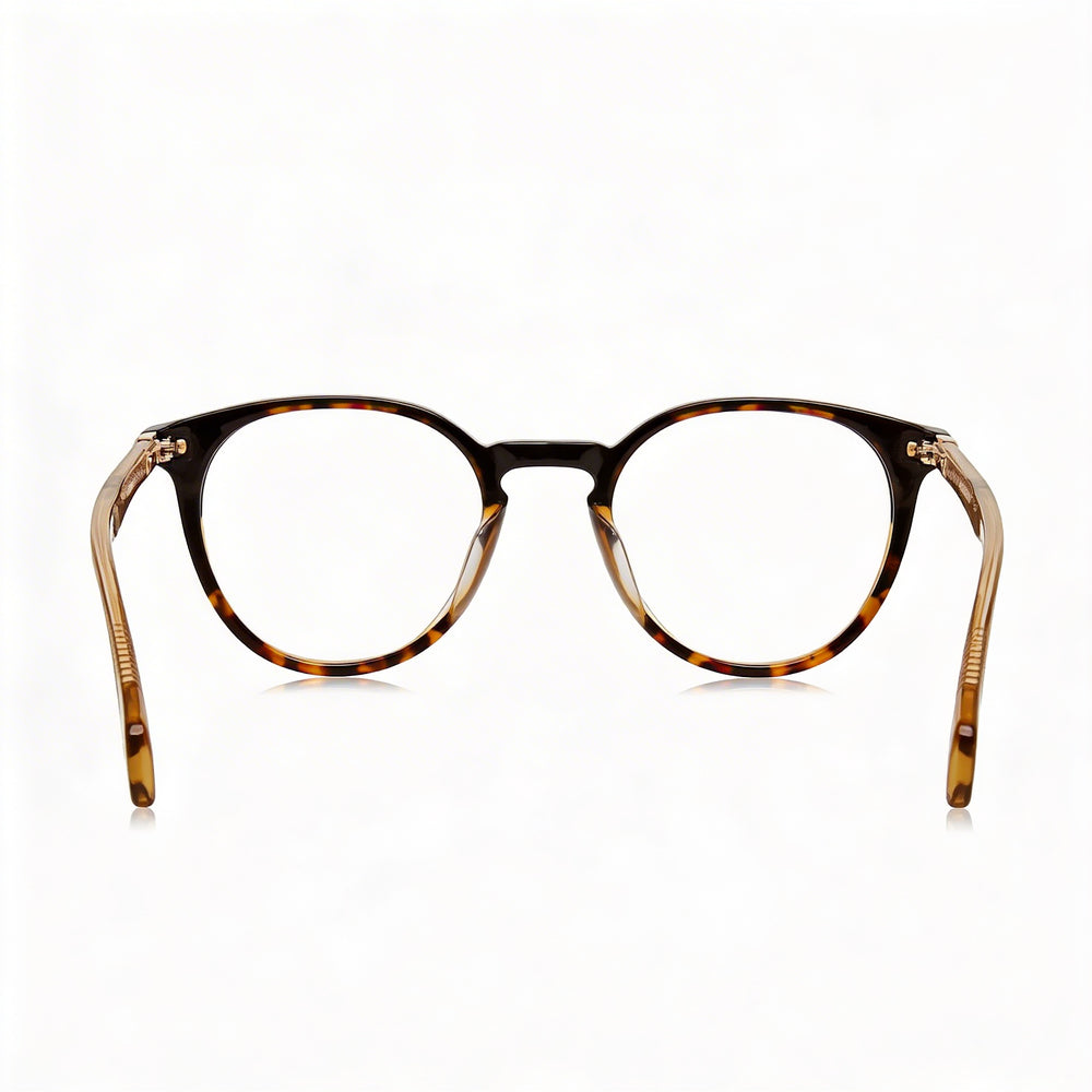 Gafas de sol modernas para mujer Rag & Bone con montura de acetato Havana sombreado negro, lentes de policarbonato degradado, 48 mm