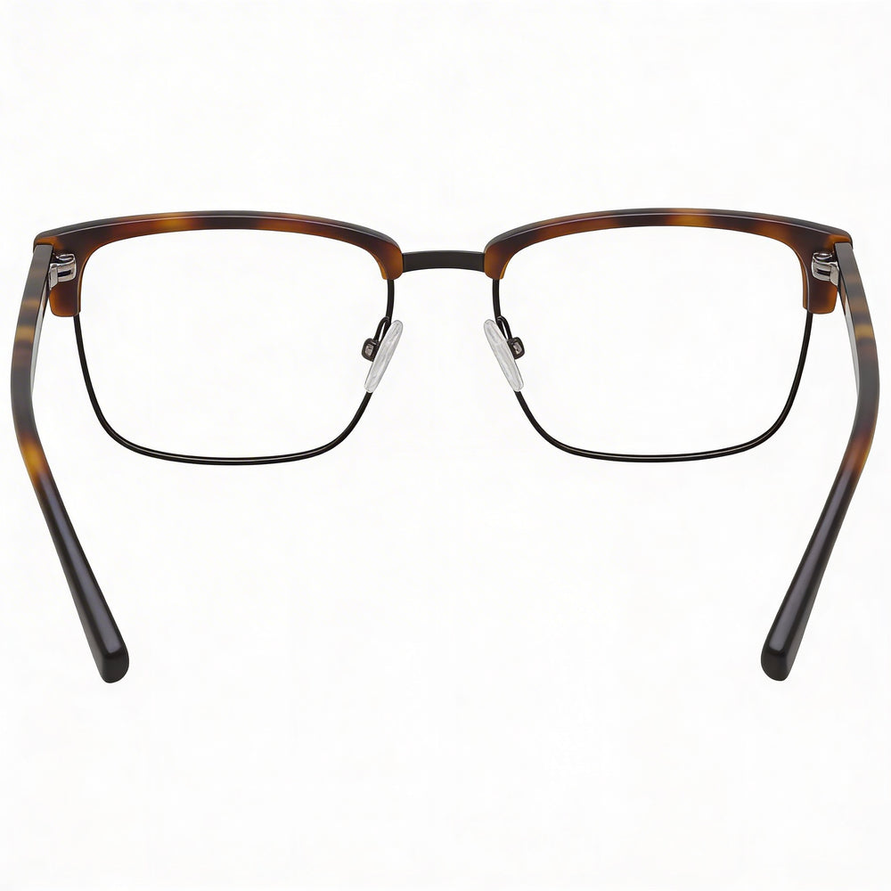 Gafas de vista Banana Republic Otis/N para hombre, color marrón Havana, con lentes de 52 mm de ancho, puente de 140 mm de ancho y patillas de 18 mm de largo.