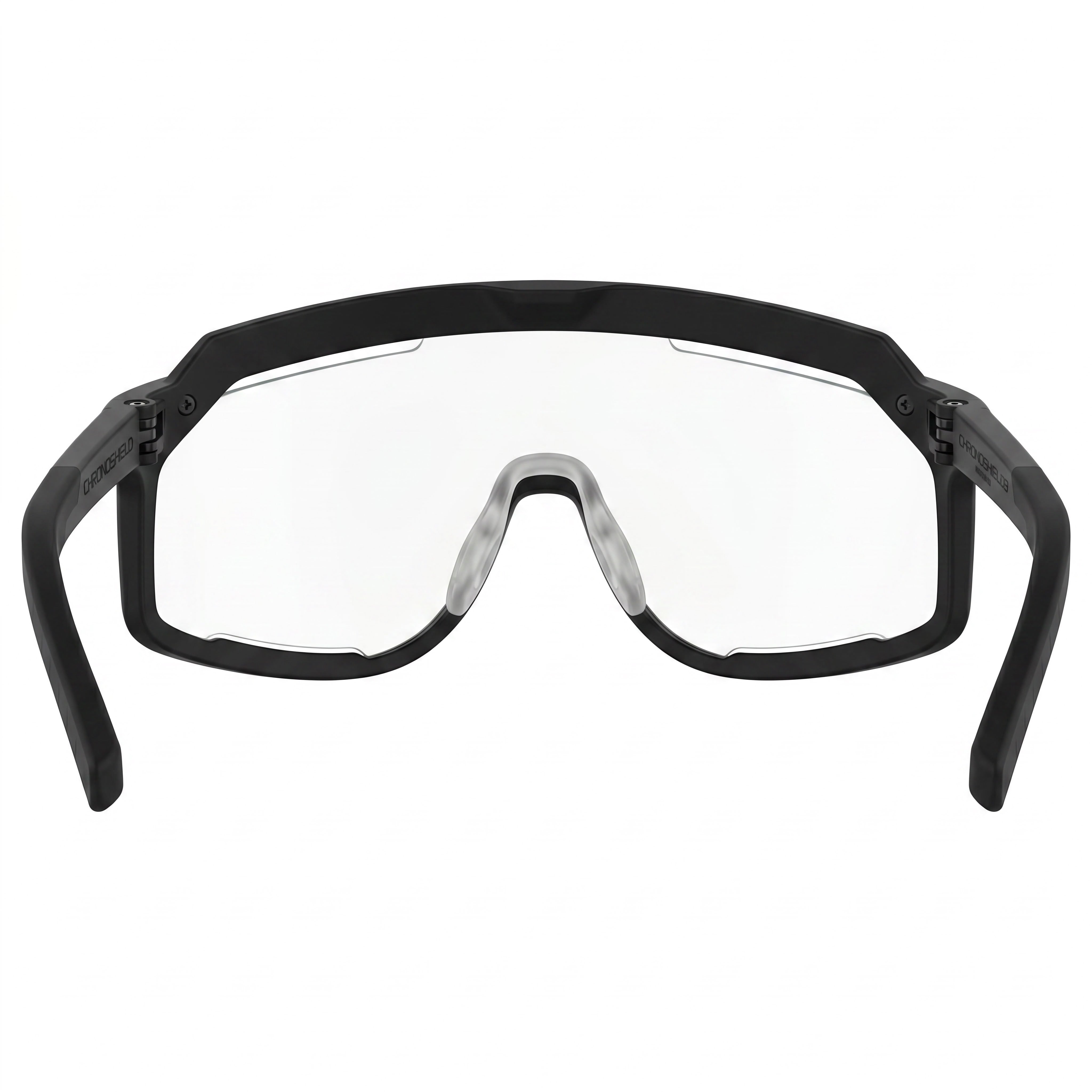 bollé The One Road Premium Unisex Blanco Círculos Visera de Poliuretano Termoplástico Phantom Transparente Verde Fotocromática 143, Photo 2