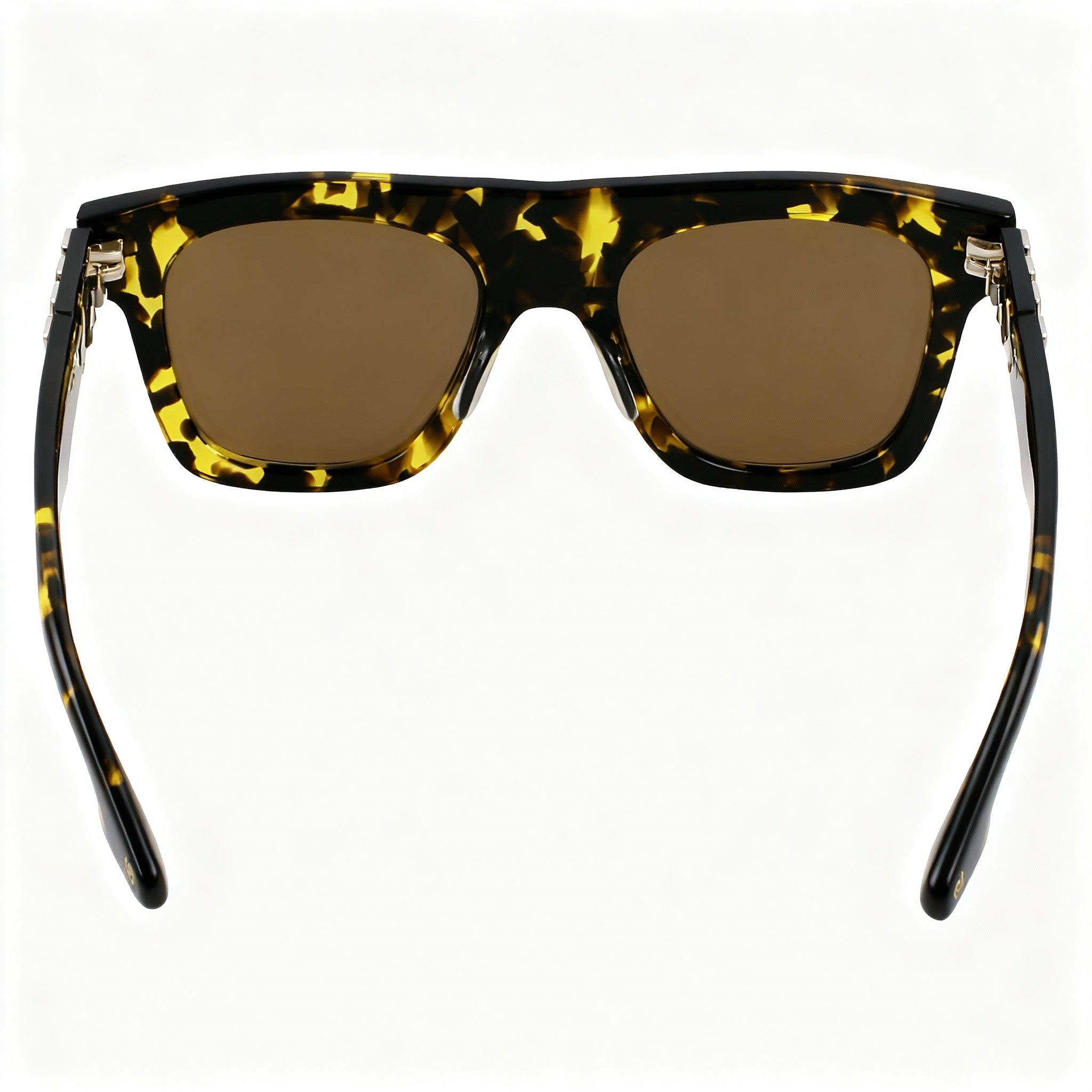 Victoria Beckham Vb675s Women's Black Yellow Havana Plastic Sunglasses, 52mm Lens, 20mm Bridge, 145mm Temple, Photo 3
