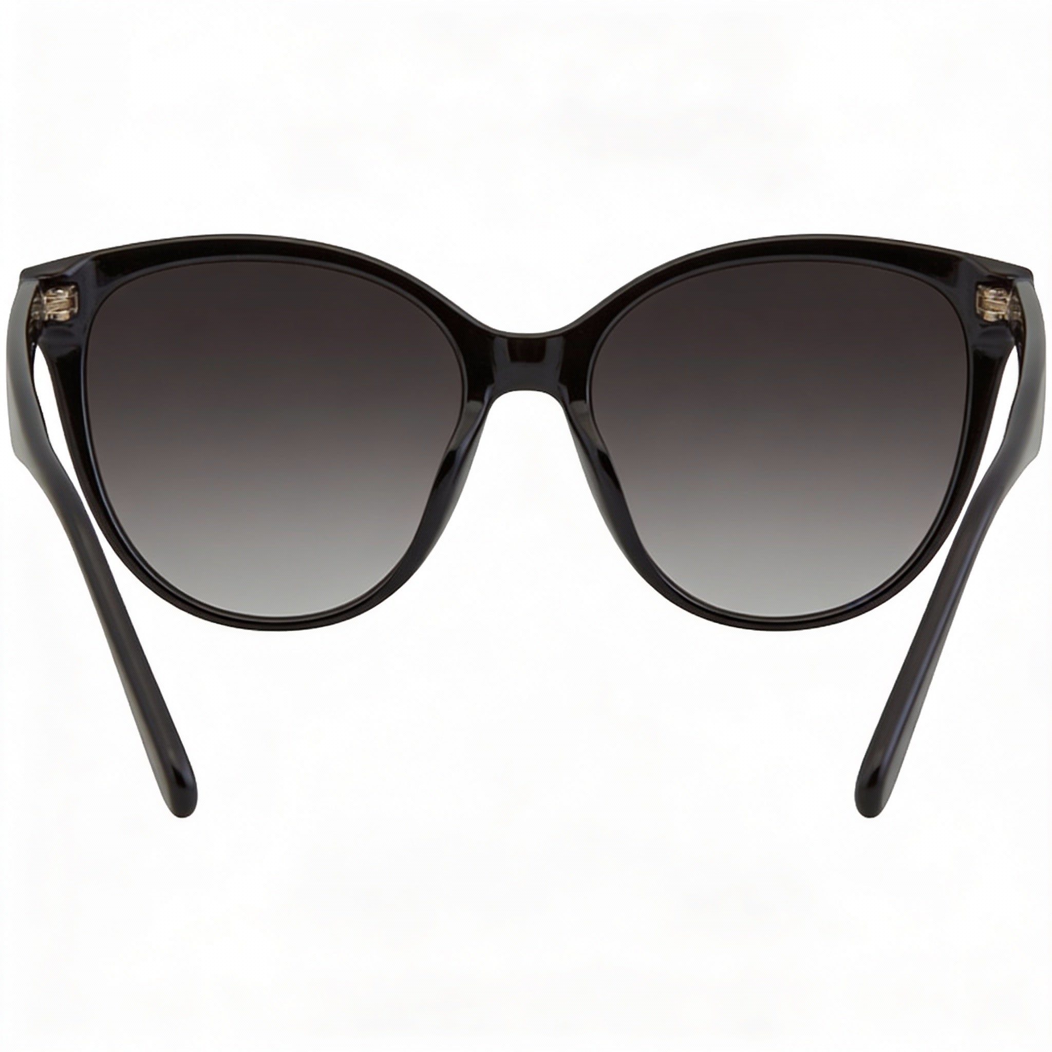 Salvatore Ferragamo SF1073S Women's Black Plastic Cat Eye Grey Gradient UV Protected Sunglasses 54mm, Photo 4
