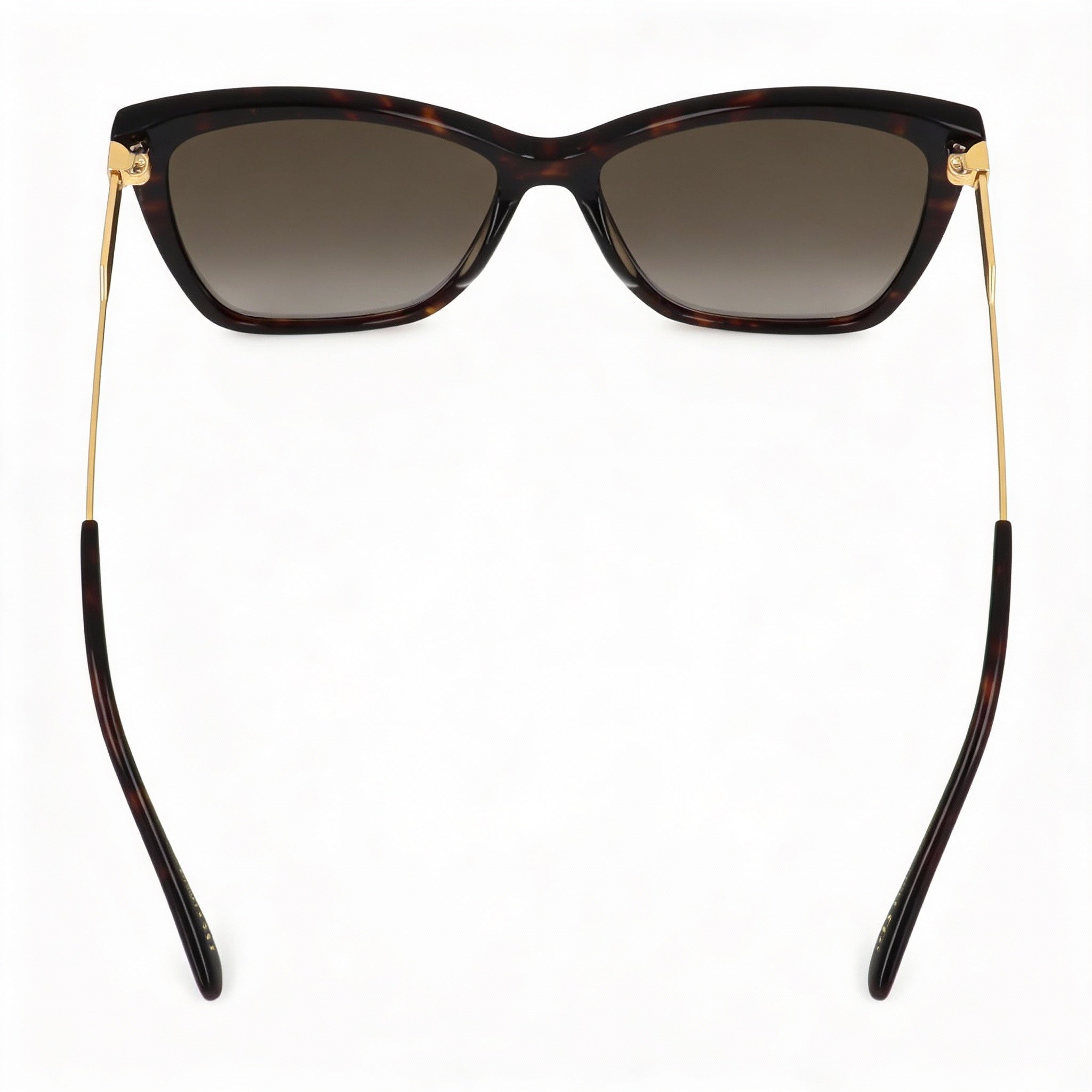 JIMMY CHOO Classic Women's Havana Acetate Frame, Havana Polycarbonate UV Protected Lenses Sunglasses 58mm, Photo 3