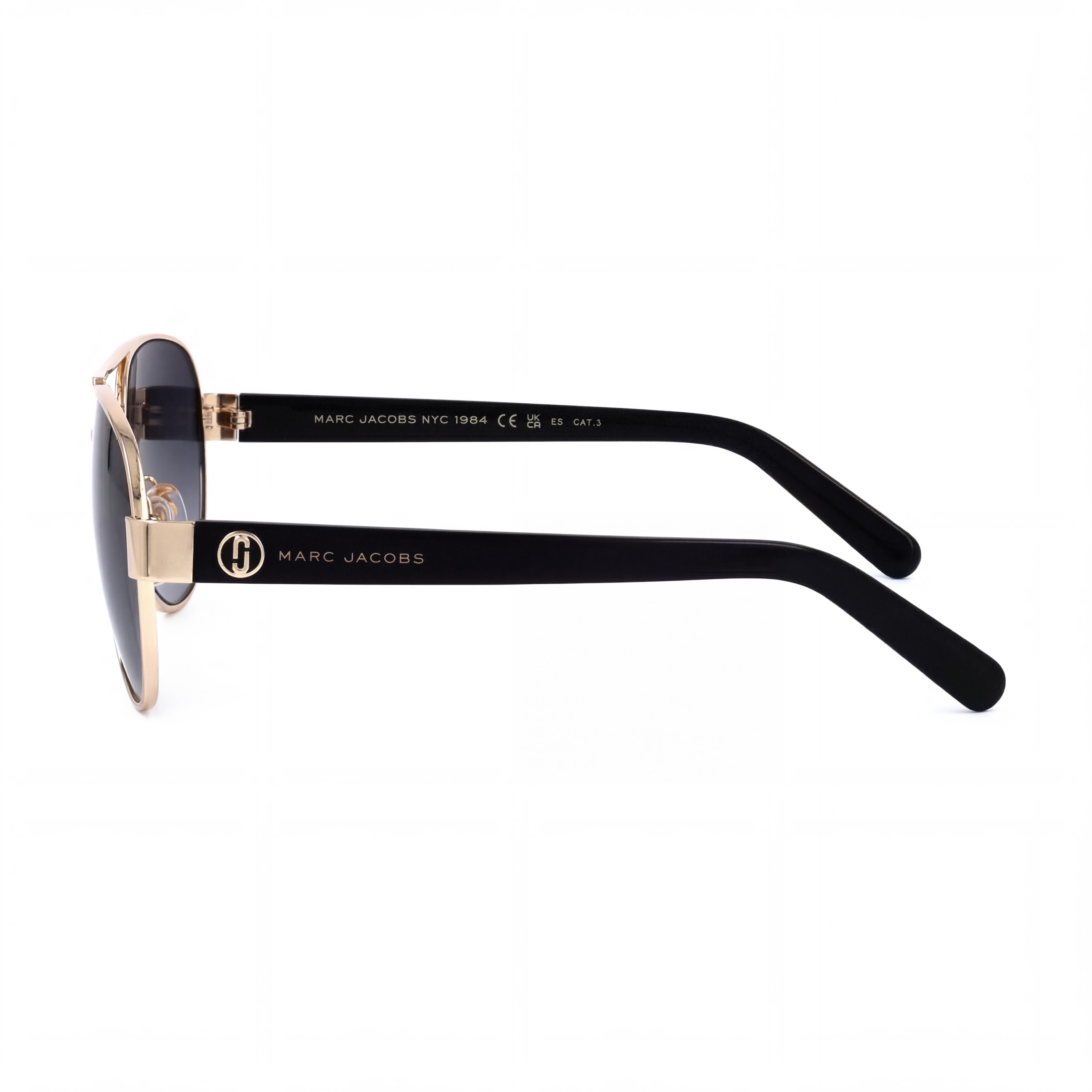 Gafas de sol Marc Jacobs Marc 699/S negras rectangulares para hombre, 60mm, Photo 3