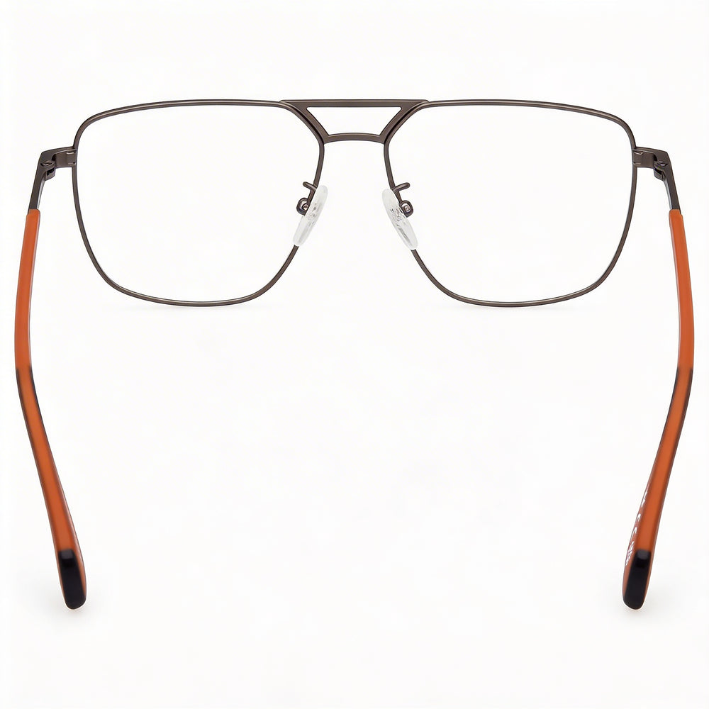 Gafas unisex Adidas Originals OR5069 de metal, color bronce mate/naranja oscuro brillante, talla 56-15-145