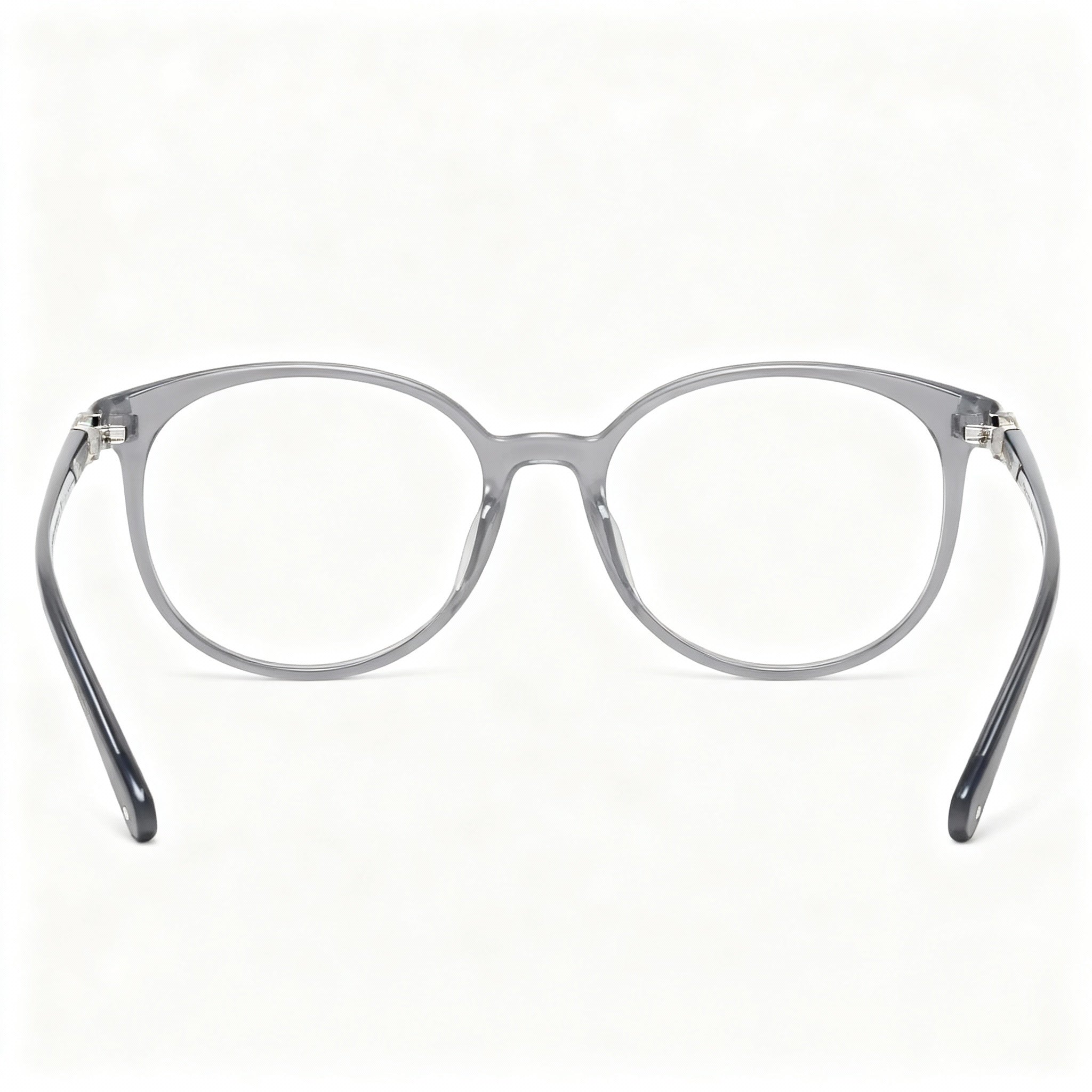 Swarovski SK5310 Women's Round Full-Rim Eyeglasses with Grey Plastic Frame, 52mm Lens, 17mm Bridge, 140mm Temple, Photo 3
