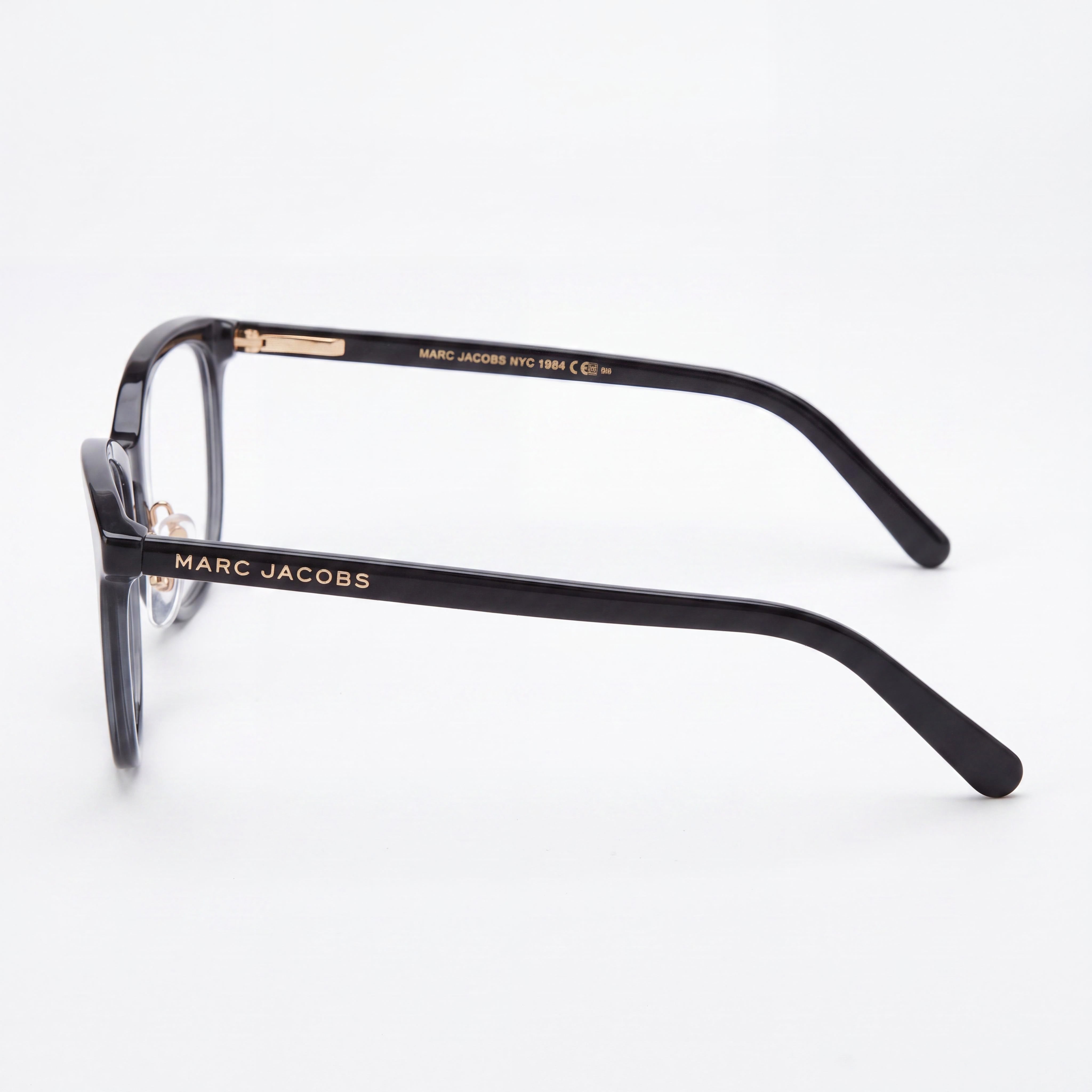 Monturas de acetato informales para mujer Marc Jacobs con lentes de policarbonato, lentes de 52 mm, puente de 16 mm, varillas de 145 mm, Photo 3