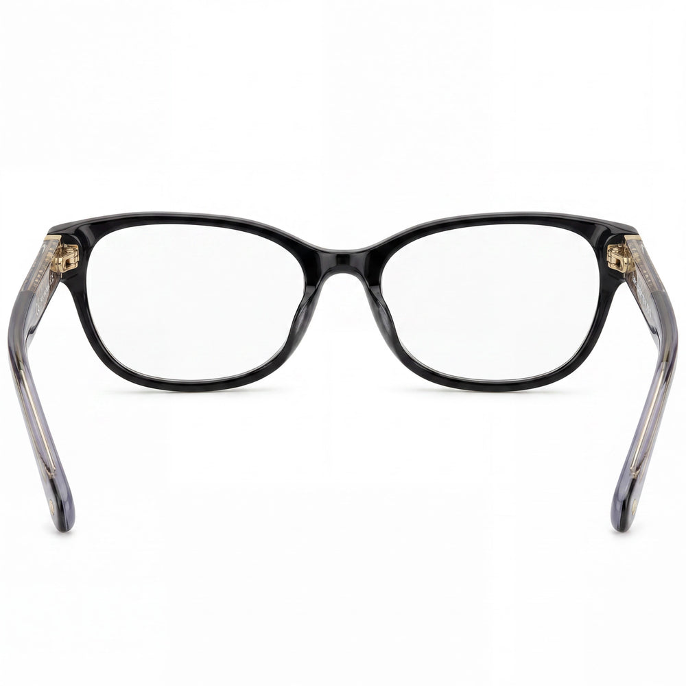 kate spade new york Women's Modern Sunglasses with Black Plastic Frame and Lenses 50mm