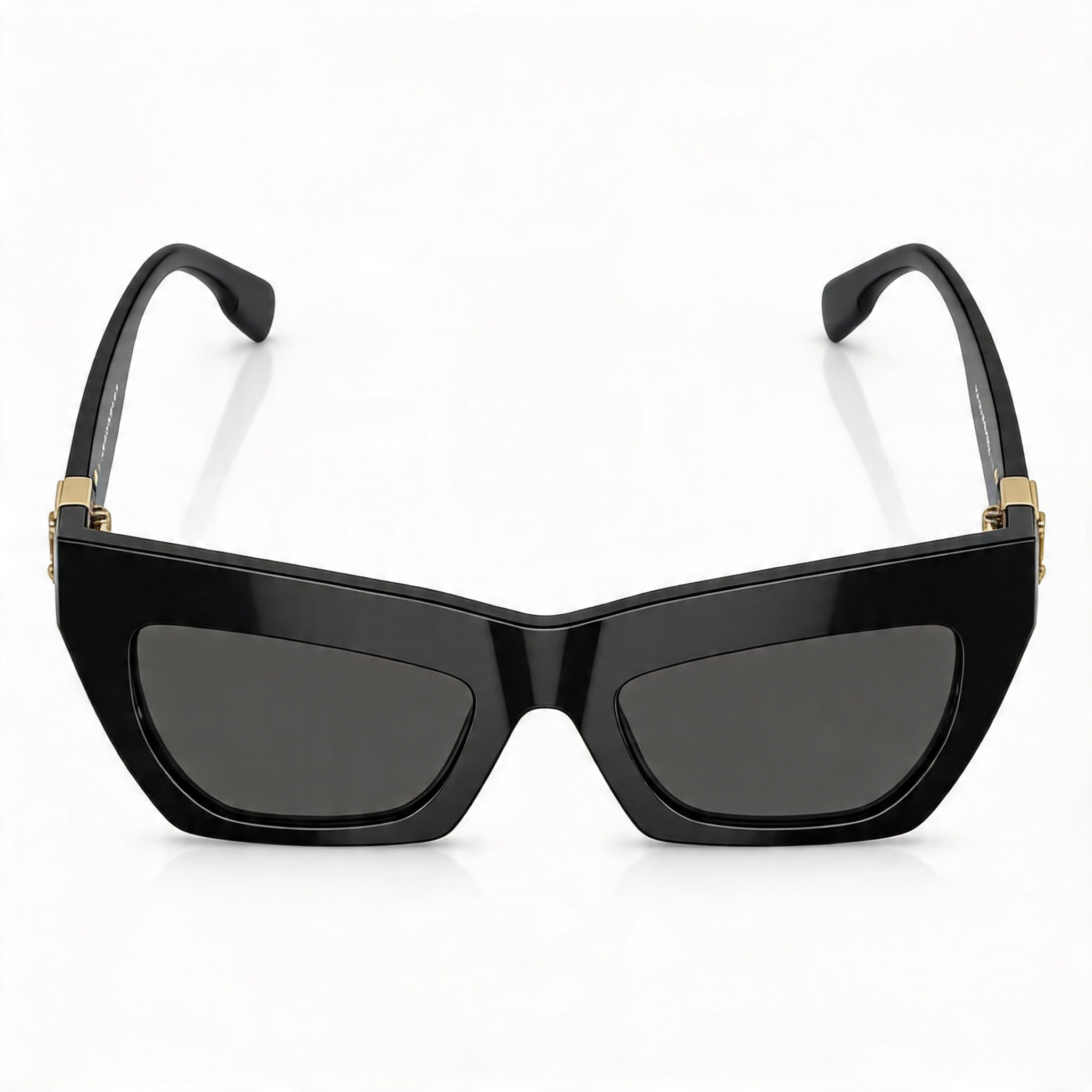 BURBERRY Be 4405 Unisex Negro Gris Oscuro Montura de Acetato Gafas de Sol de No Policarbonato 51mm, Photo 3