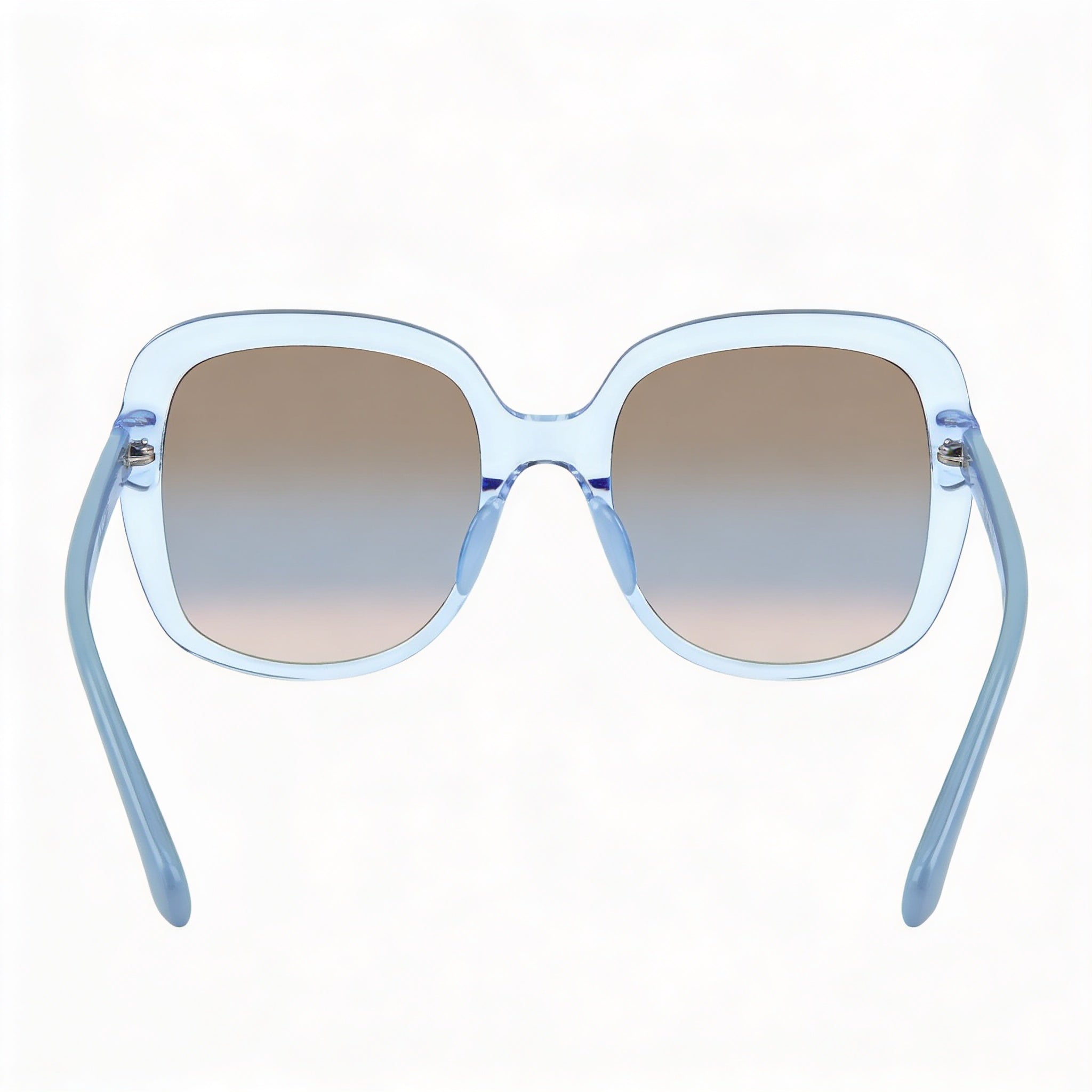 Kate Spade New York Wenona/G/S - Gafas de sol cuadradas con protección UV, sin polarizar, con degradado azul y marrón, para mujer, 56 mm, Photo 3