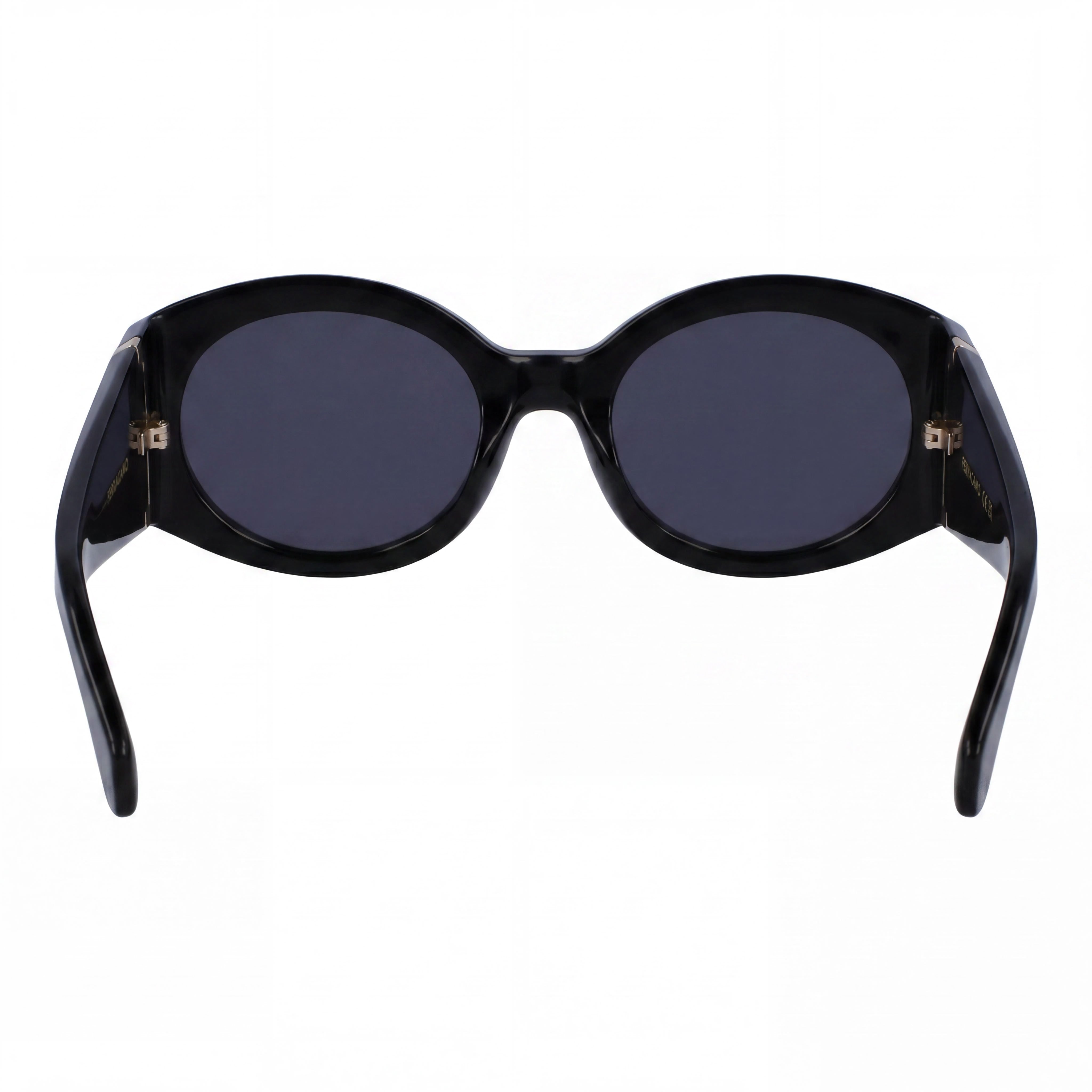 Salvatore Ferragamo SF2008S Unisex Black Plastic Frame Sunglasses with UV Protection, 55mm, Photo 4