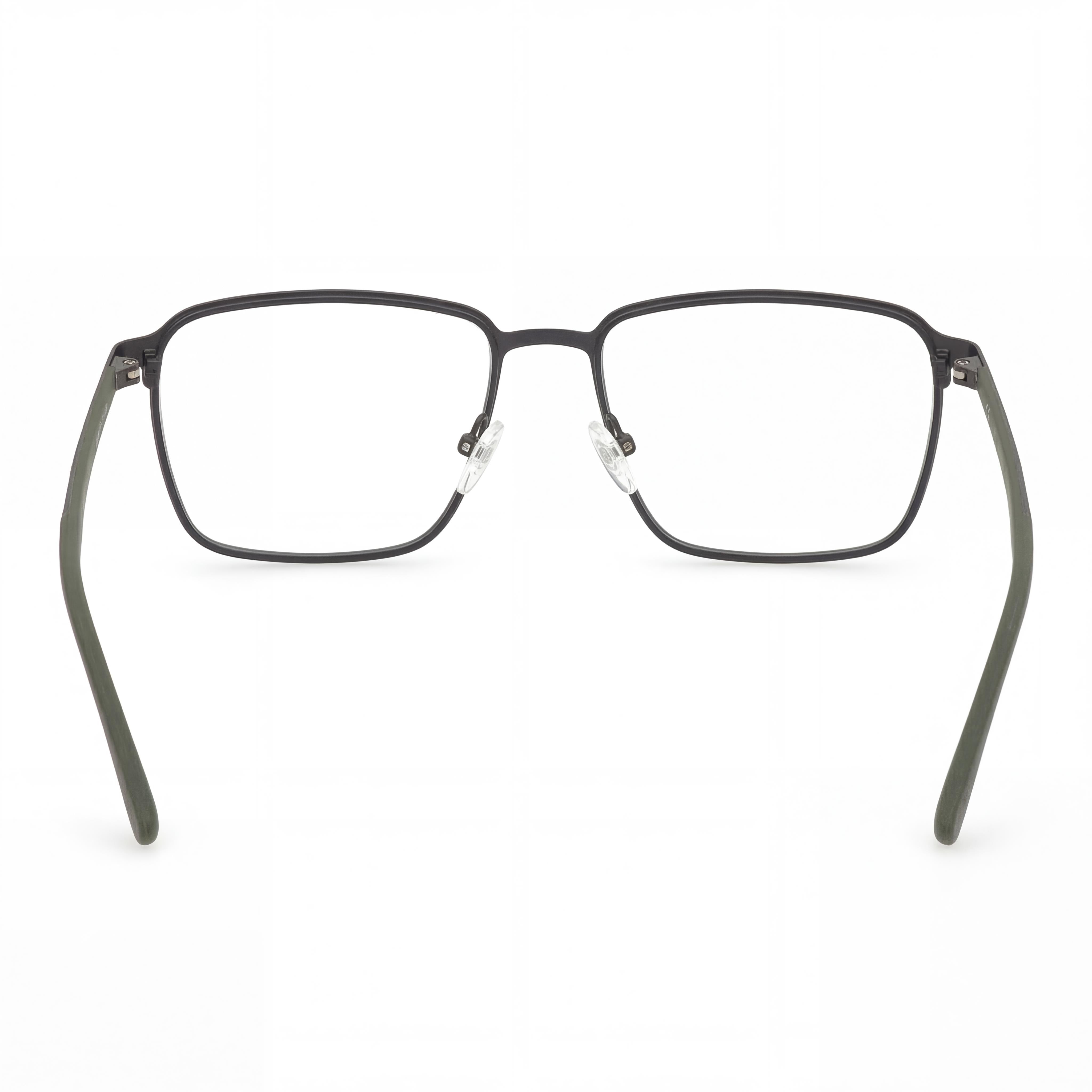 FILA VFI204 Unisex Cuadradas Acetato y Montura Metálica Verdes con Partes Coloridas Lentes No Polarizadas 56mm, Photo 3