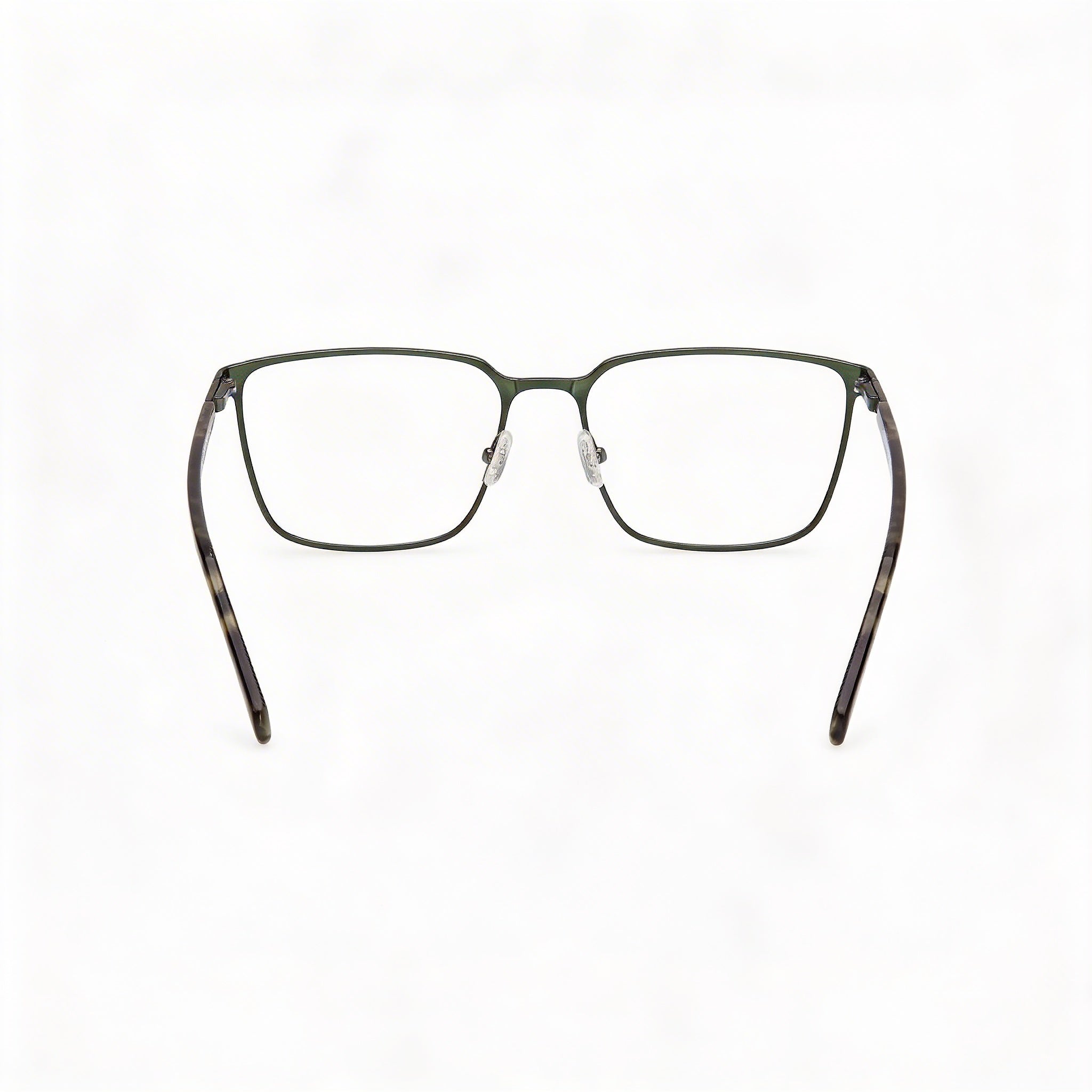 Guess Gu50243 Gafas para Hombre de Montura Metálica Verde Oscuro Mate y Verde Oscuro Brillante 58-18-145, Photo 4