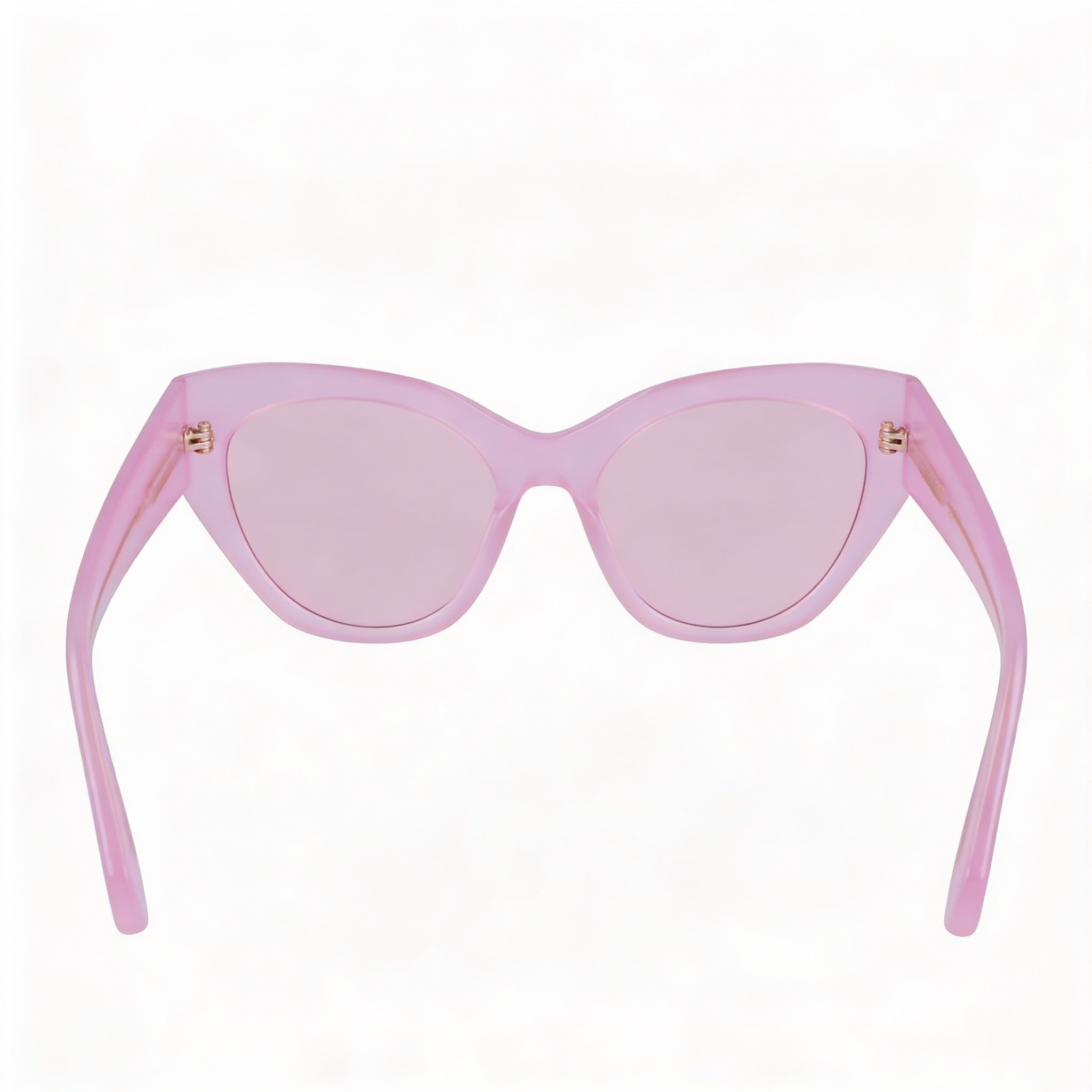 Gafas de sol deportivas unisex Salvatore Ferragamo SF1107S con montura de plástico multicolor y protección UV, lentes rosa opalino, 55 mm, Photo 4