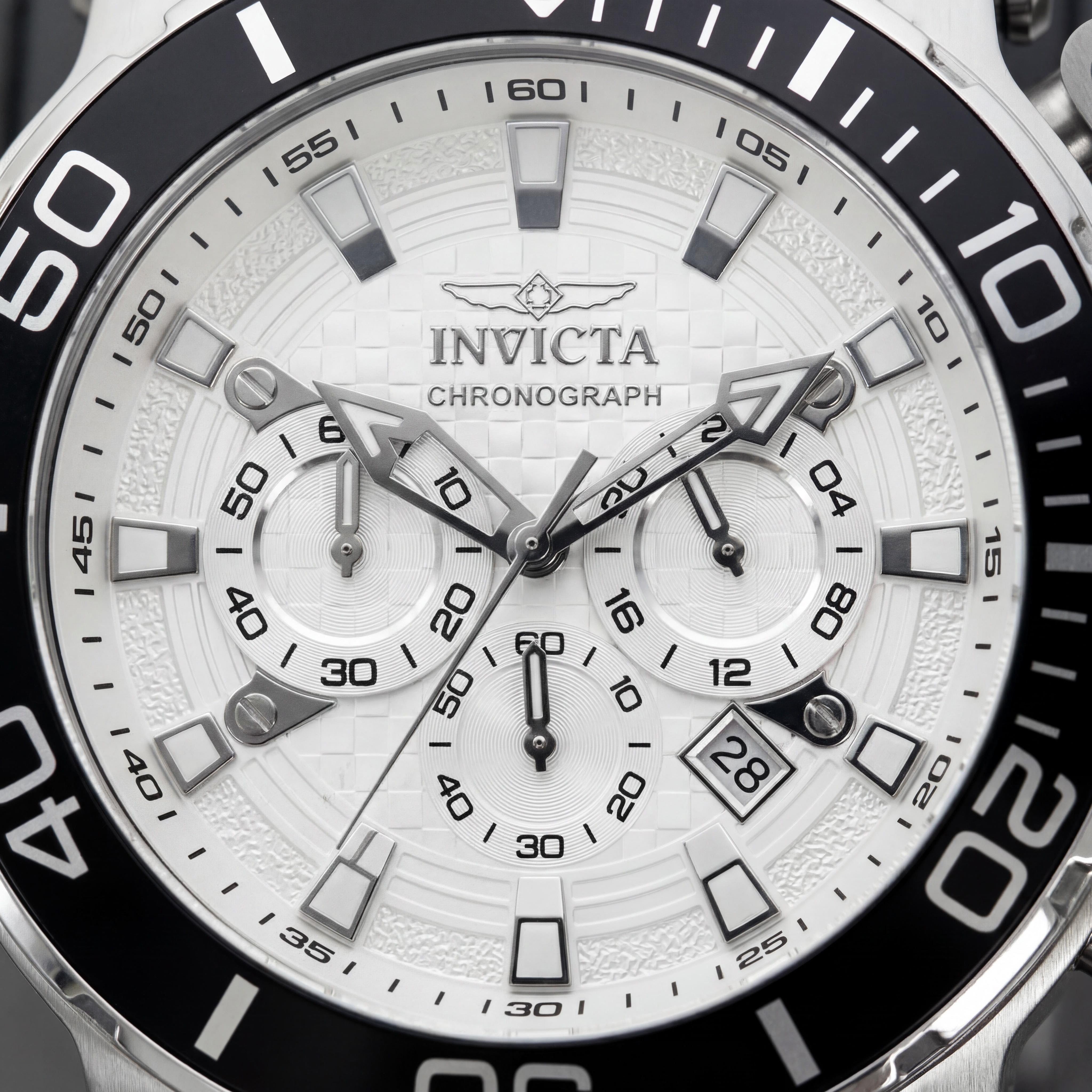 Invicta Coalition Forces 50235 Unisex Reloj de Pulsera Cronógrafo de Cuarzo de Acero Inoxidable Plateado 52mm, Photo 2