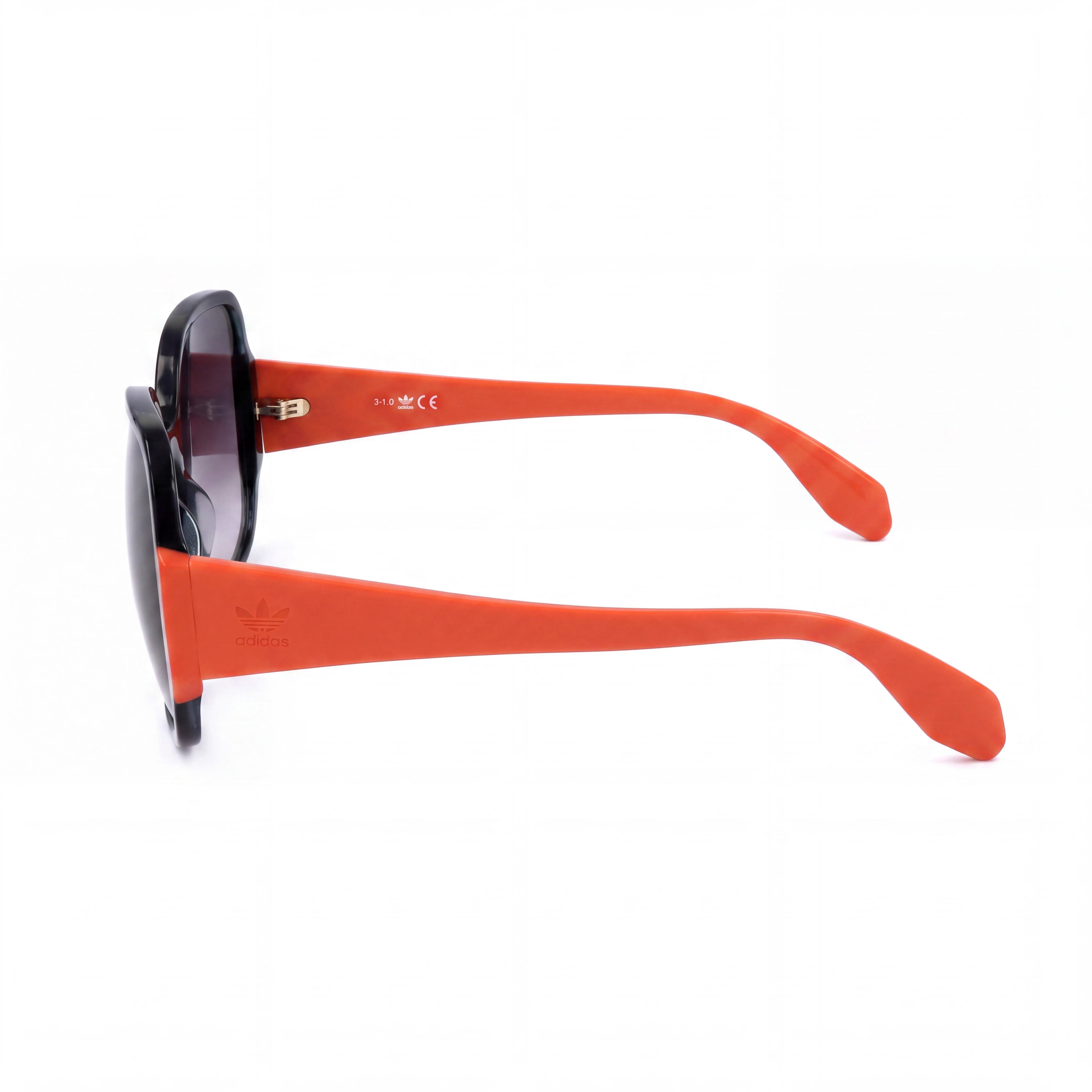 Gafas de sol de plástico adidas Originals Contemporaneo para mujer Grigio Rosso con lentes no polarizadas Fumo Sfumato de 55 mm, Photo 2