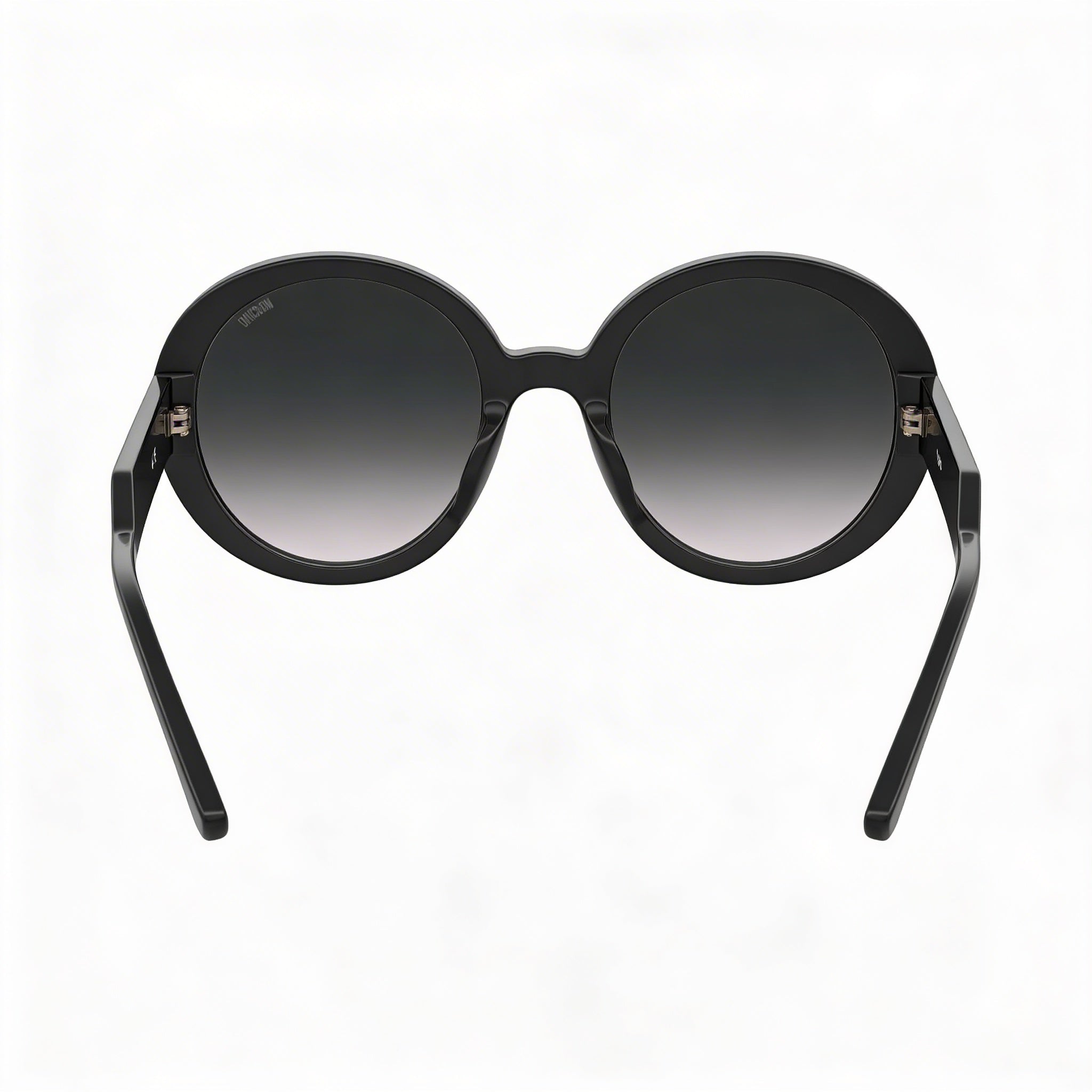 Moschino Mos125/S Women's Black Dark Grey Shaded Plastic Frame Dark Grey Shaded Gradient Non-Polarized UV Lenses 52mm, Photo 3
