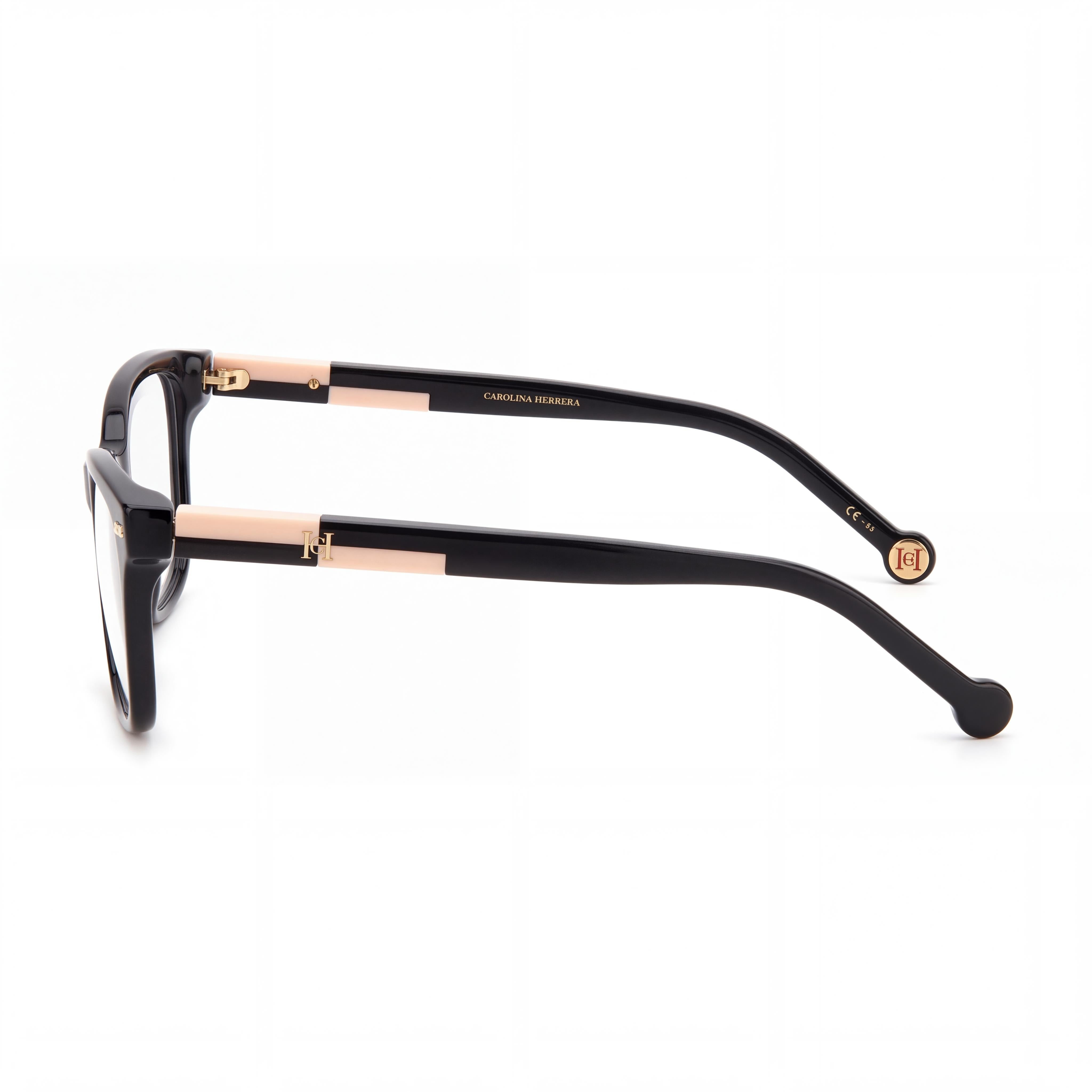 Carolina Herrera Casual HER 0160 Women's Multicolored Acetate Reading Glasses Lens Width 51mm, Photo 2