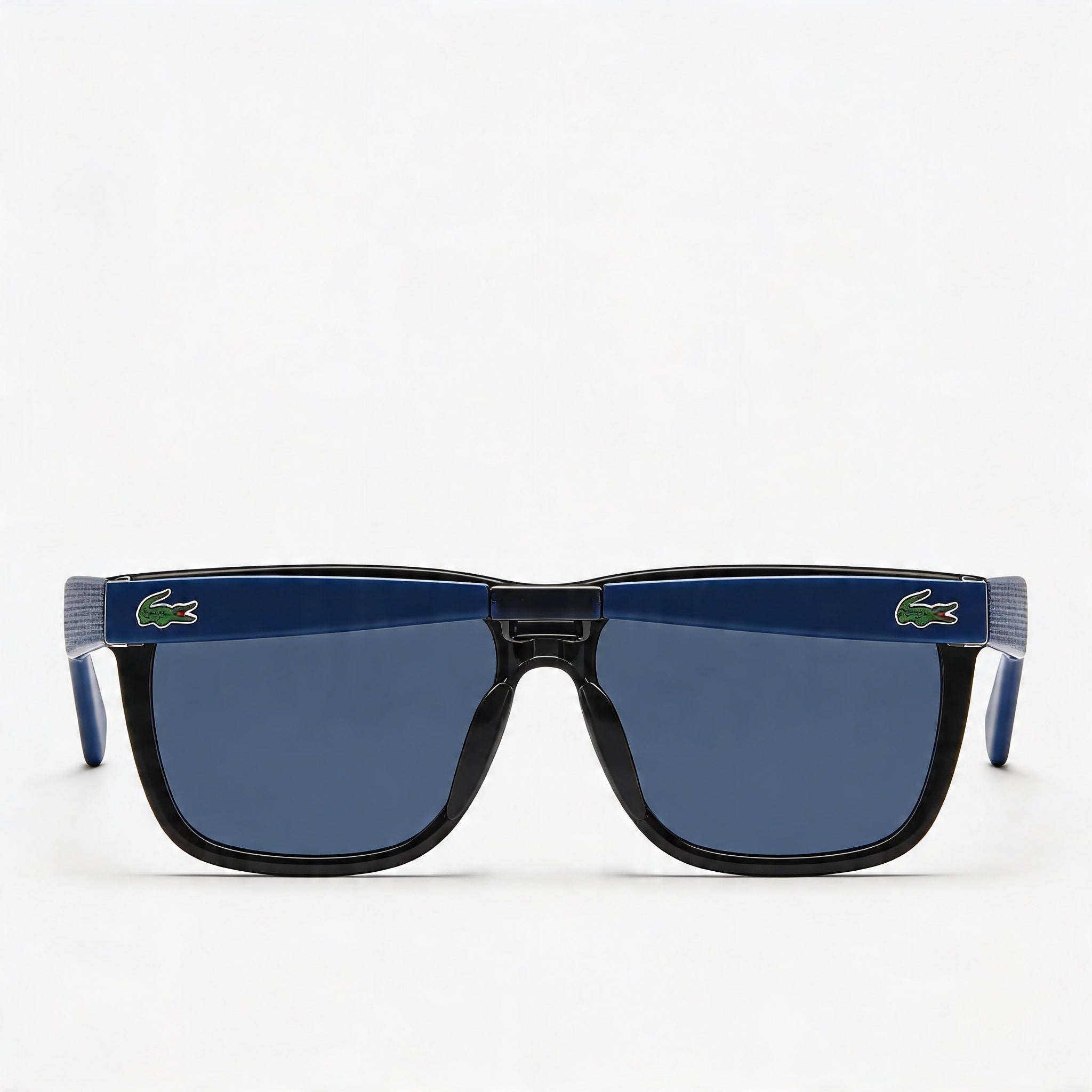 Lacoste L732S N Gafas de sol unisex casuales de plástico negro con lentes grises no polarizadas protección UV 400 de 56 mm, Photo 3