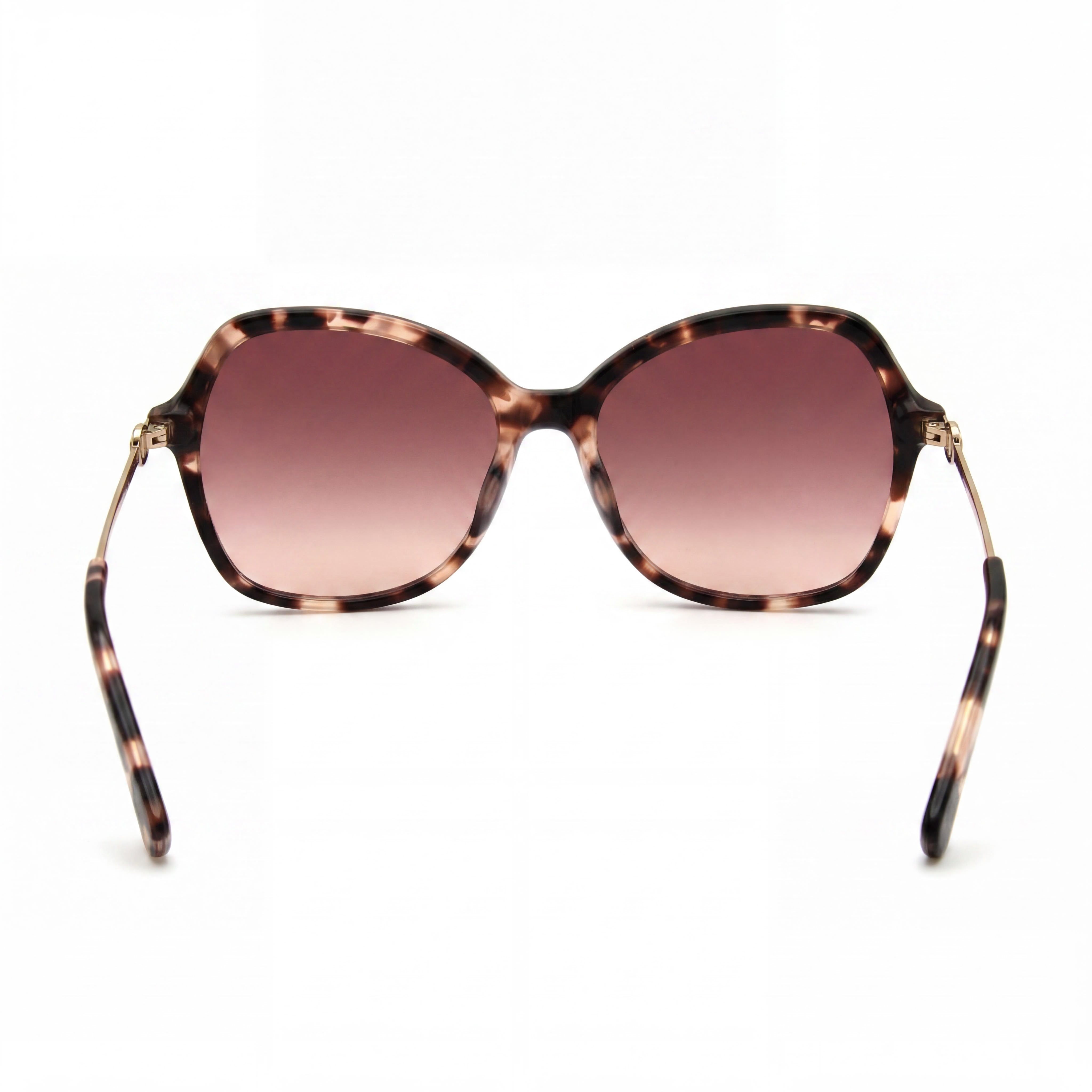 Longchamp Casual Women's Rose Havana Acetate UV Protection Sunglasses 57mm, Photo 4