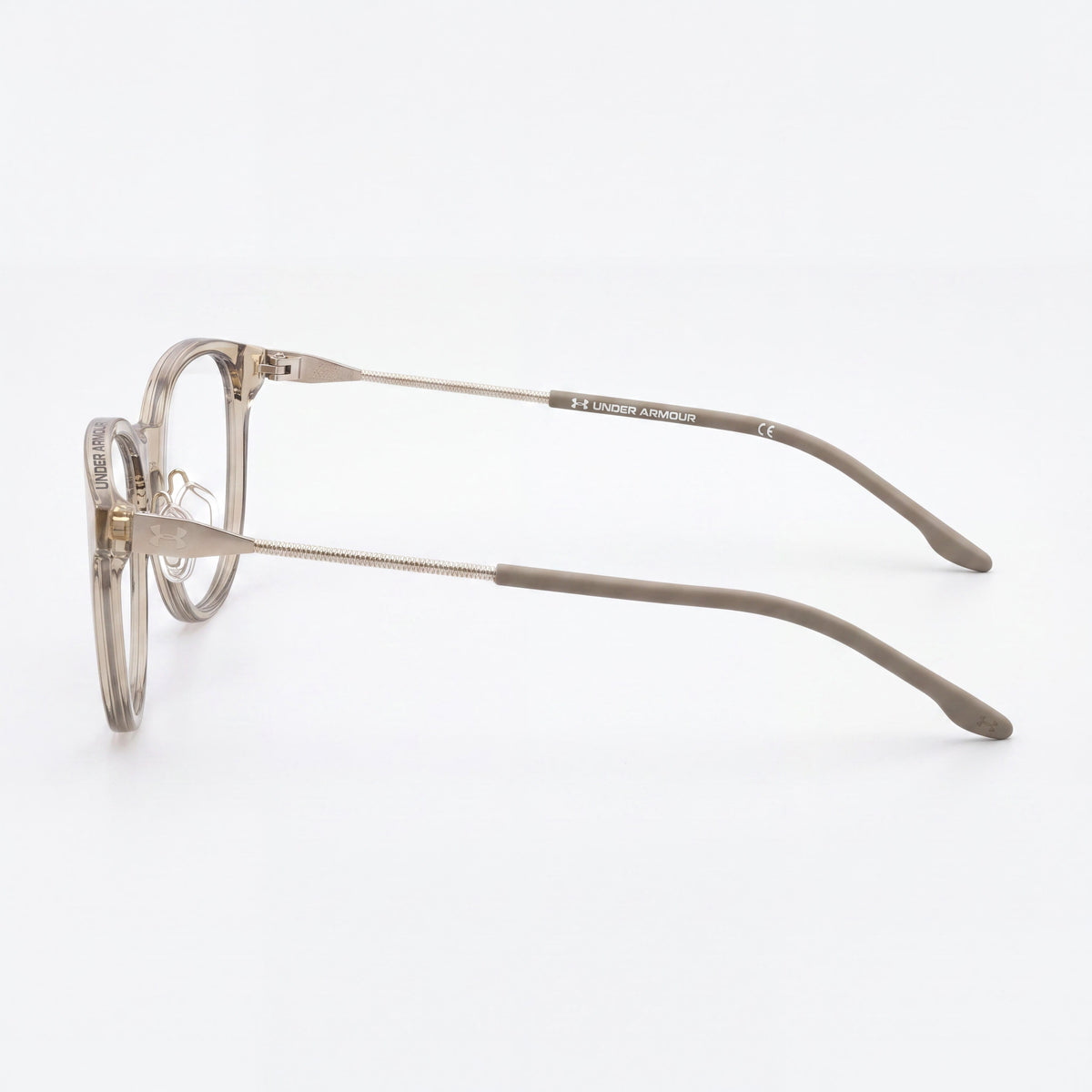 Under Armour Modern Unisex Acetate Frame with Polycarbonate Lenses Havana Color Sunglasses 51mm Lens Width, Photo 2
