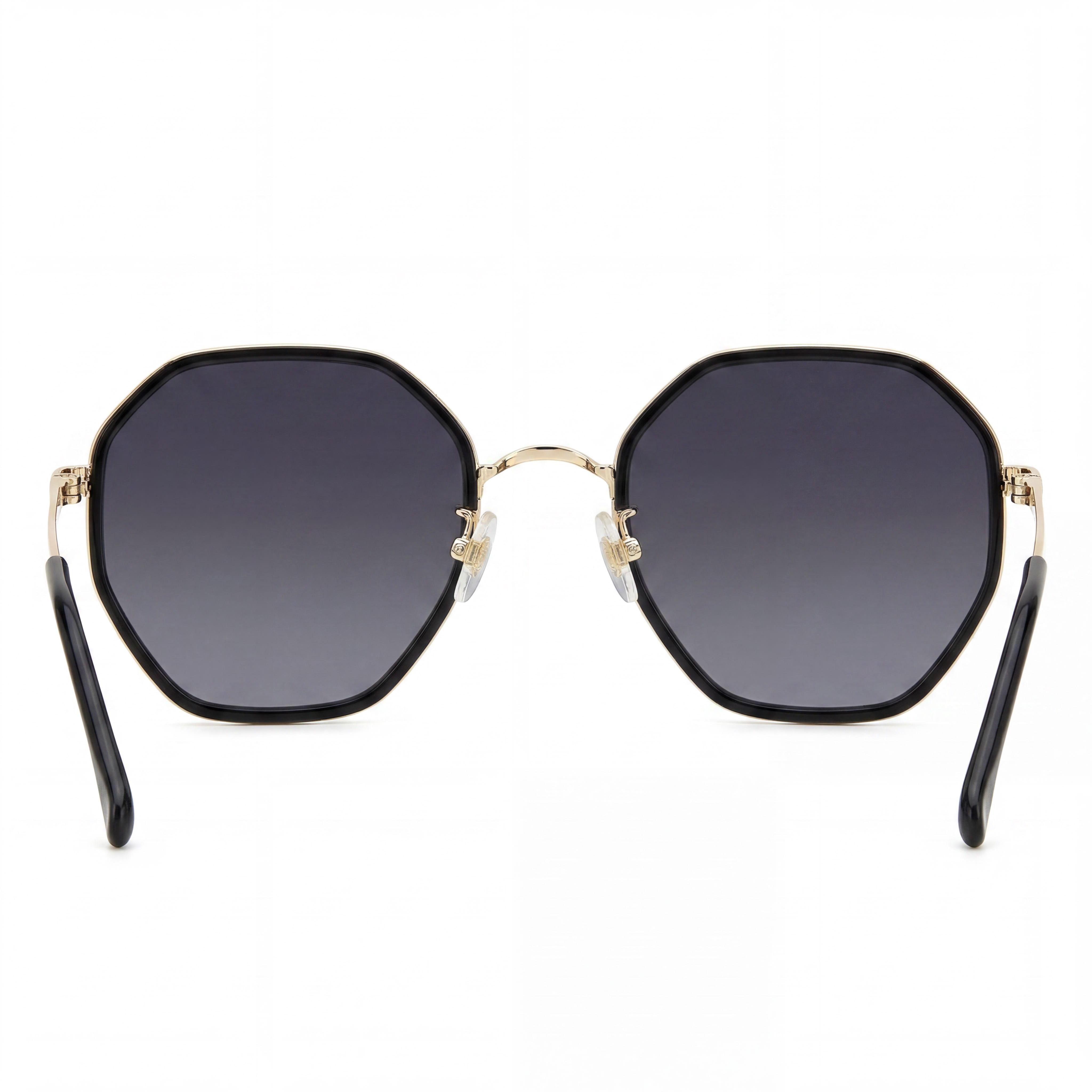 Carrera 3029-S Mujer Casual Metal Negro Gris Oscuro Sombreado Sin Polarizar Protección UV 53mm, Photo 4
