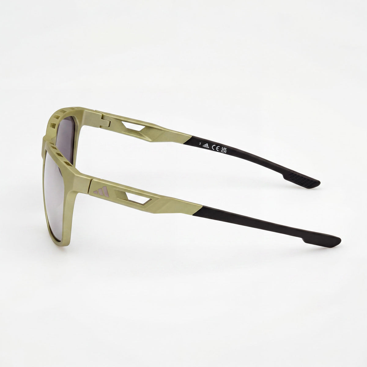 Adidas SP0091 Green Rectangle Sunglasses, Unisex 55mm, Photo 3