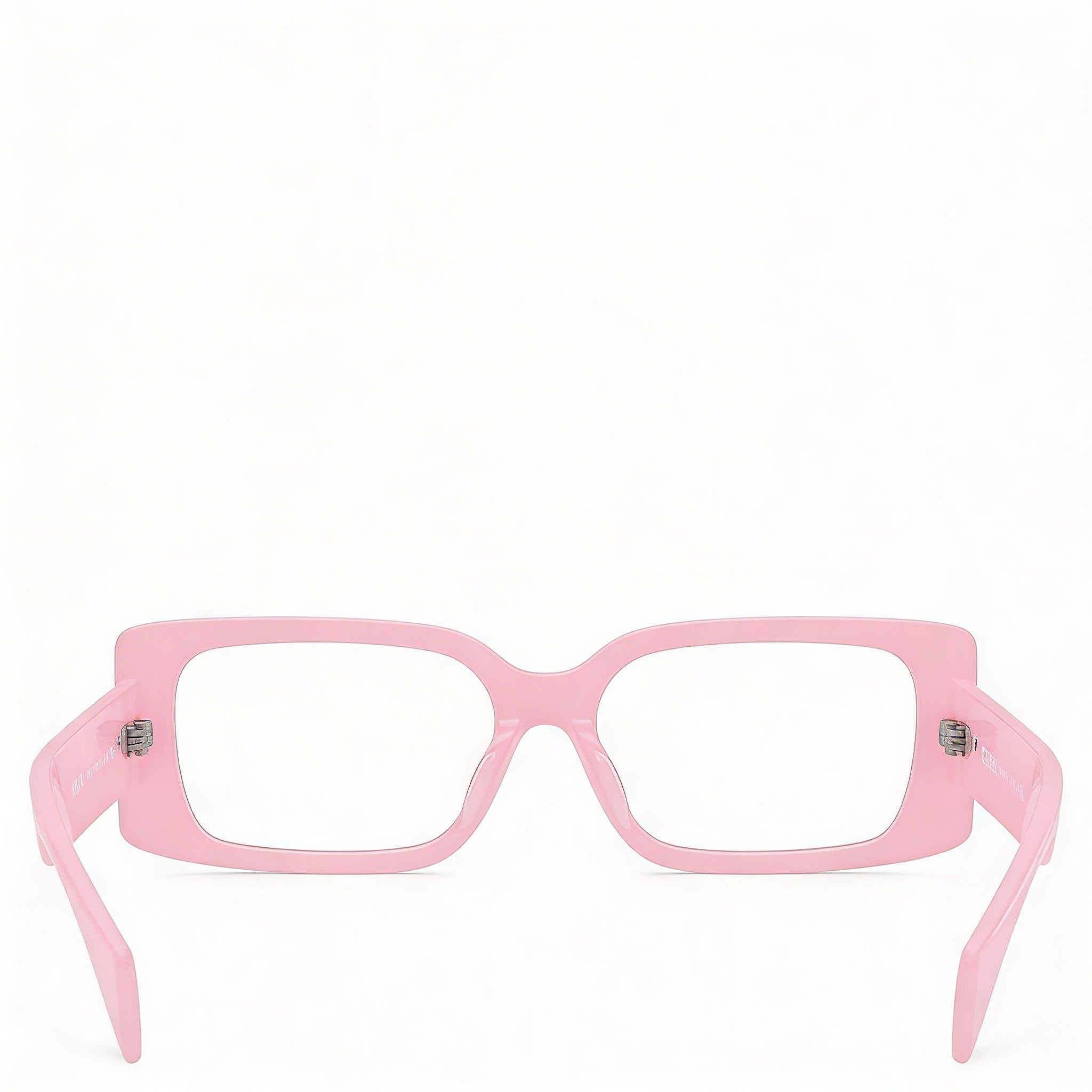 Versace Ve 3362u Women's Pink Acetate Frame Clear Polycarbonate Lenses Eyeglasses 51mm, Photo 3
