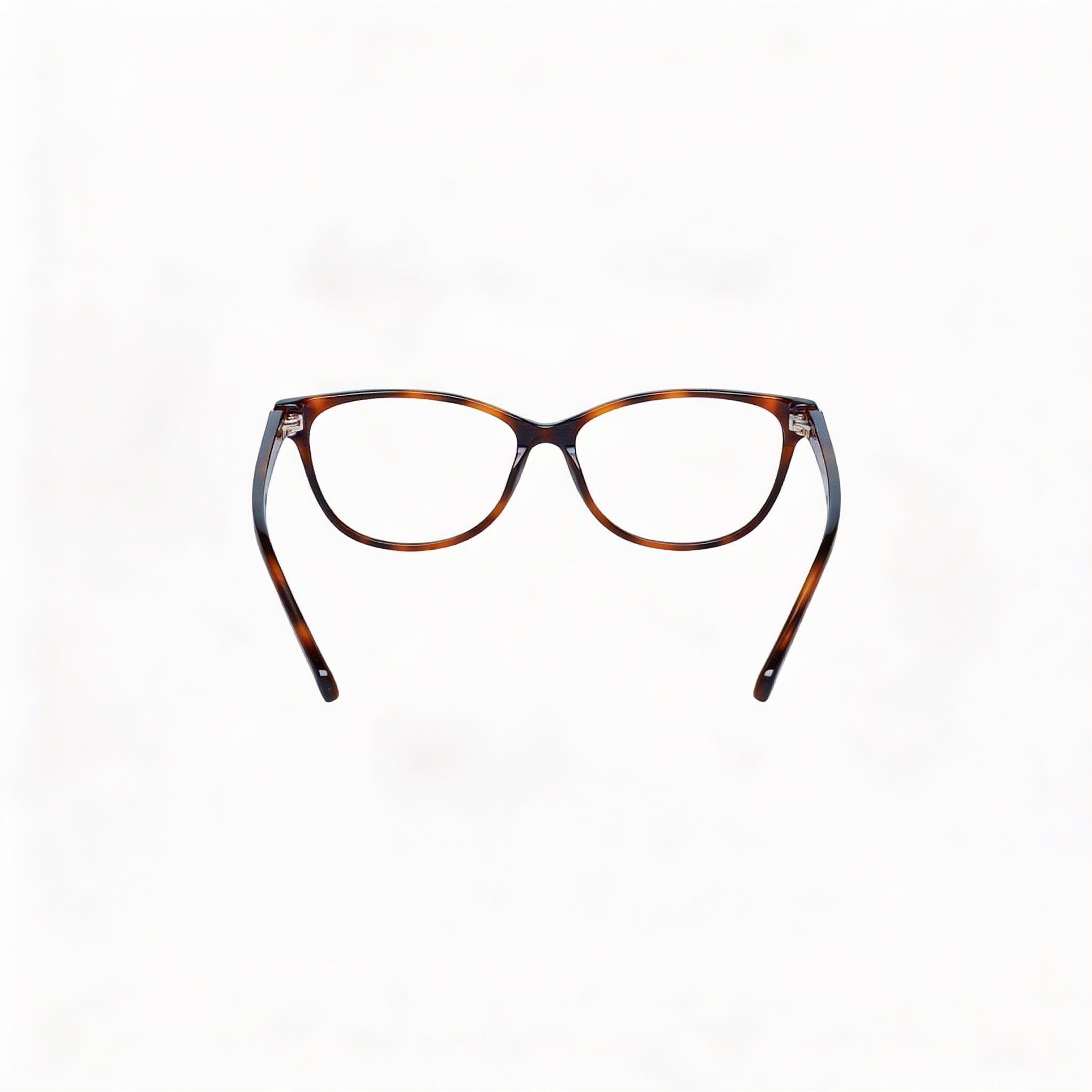 Gant Modern Women's Plastic Eyeglasses, Havana Frame, Clear Polycarbonate Lenses, 55-14-140, Photo 3