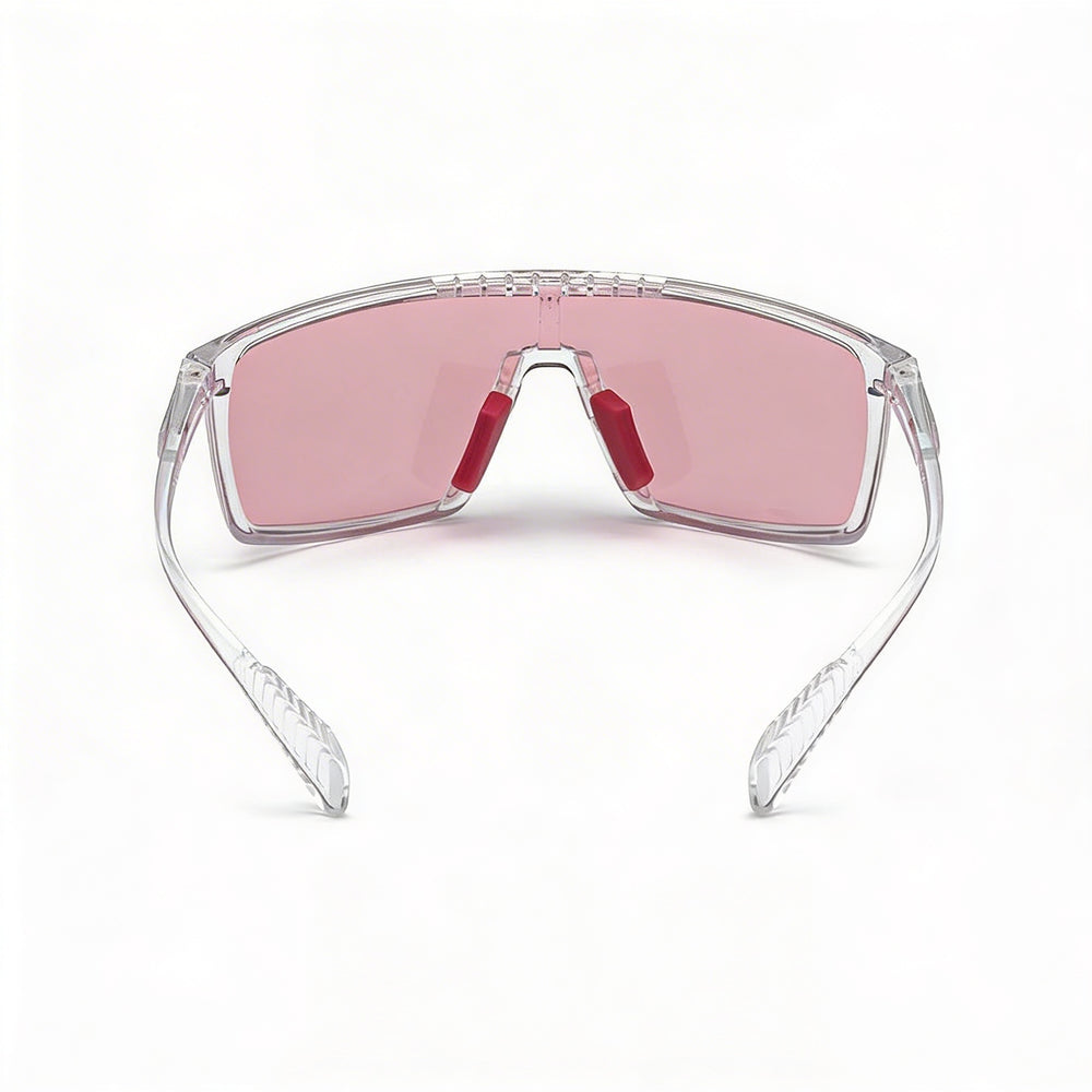 Gafas de sol Adidas Modern Unisex de plástico Rosa Cristal Burdeos a Gris Fotocromáticas Protección UV 128 mm
