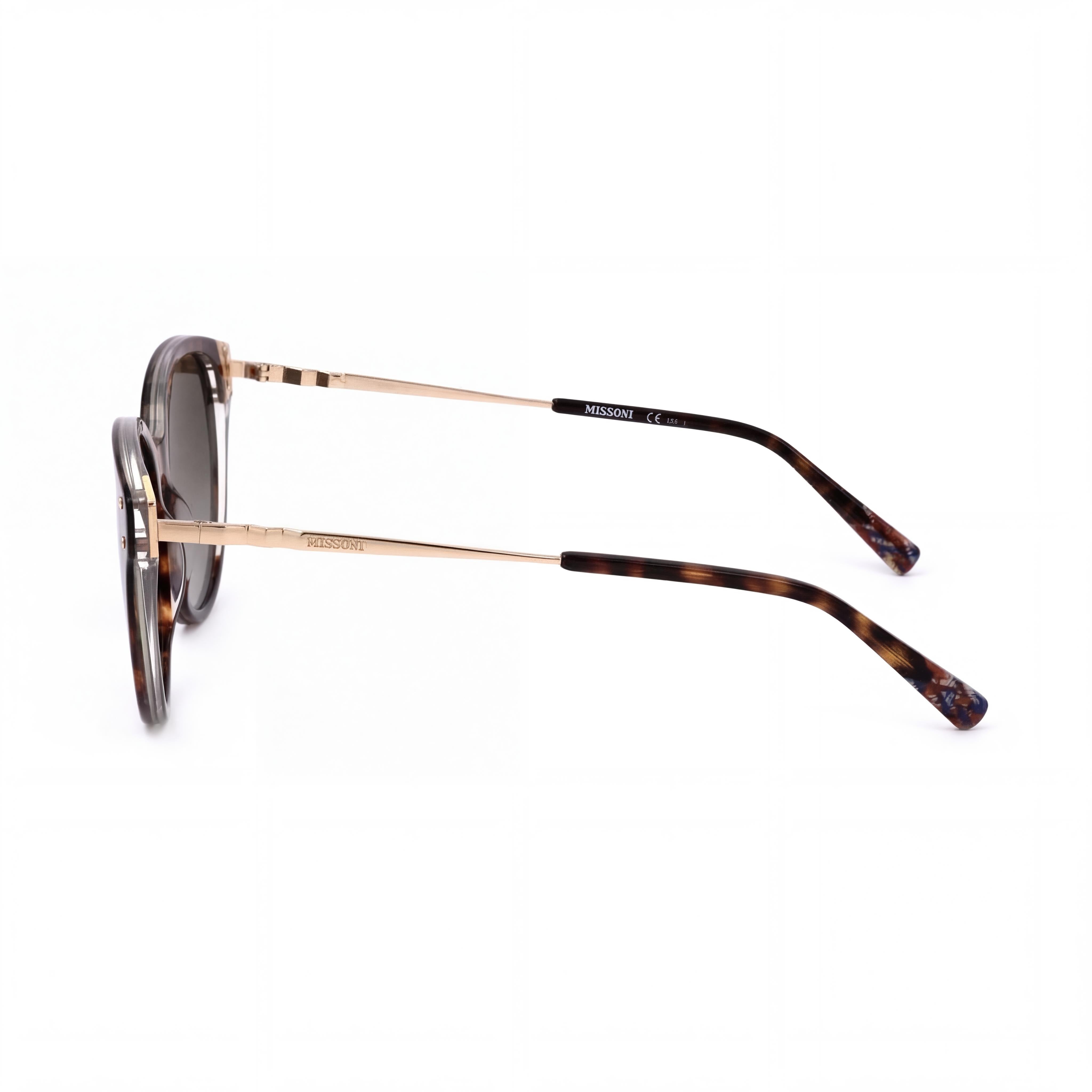 Missoni 0026/S Men's Casual Brown Polycarbonate Frame Non-Polarized Lenses with 100% UV Protection 53mm, Photo 3